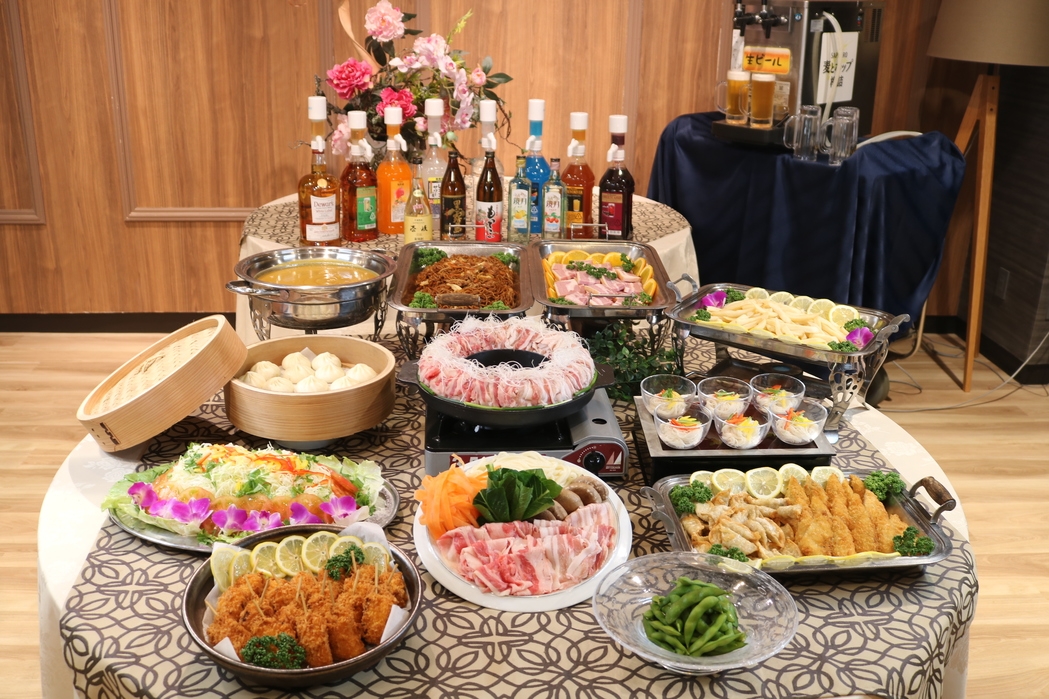 オールインクルーシブ☆【1泊2食】縁日ビアガーデンバイキング＋長崎肉盛 (2時間 飲み放題)