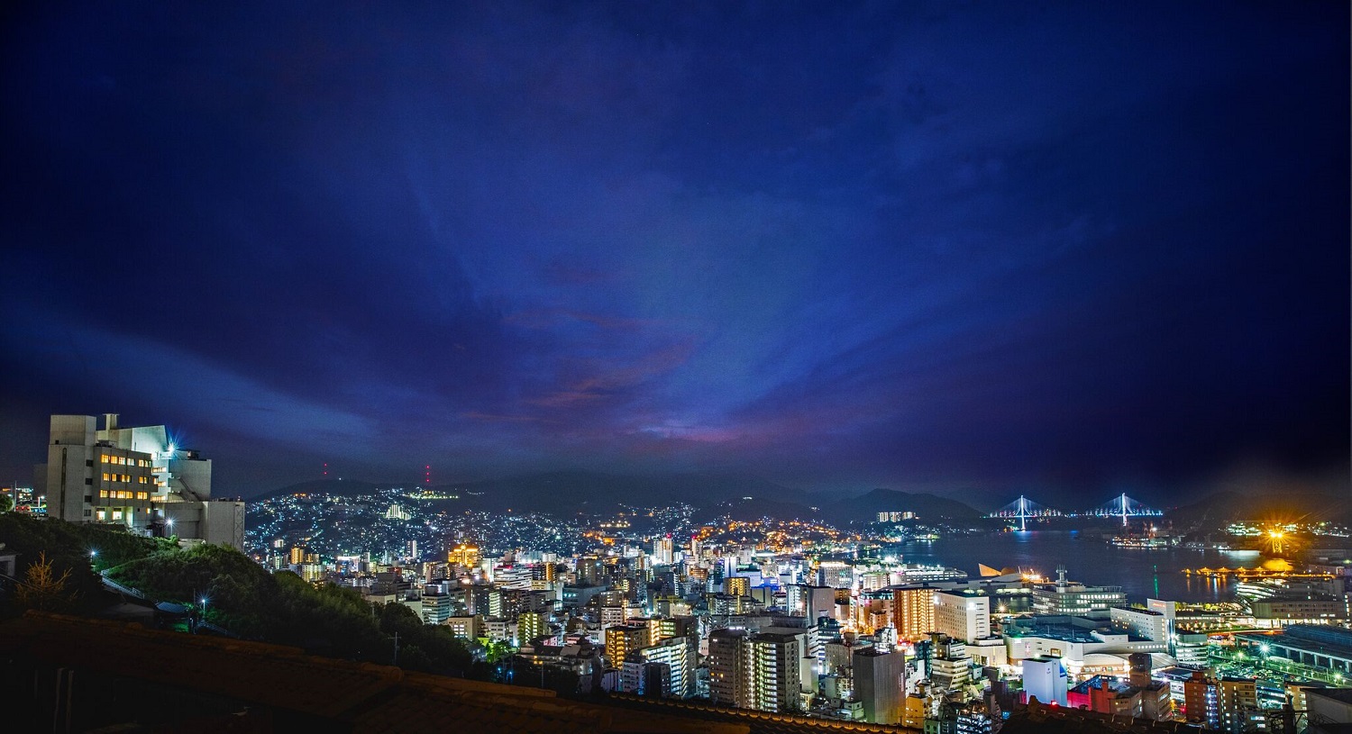 立山からの夜景