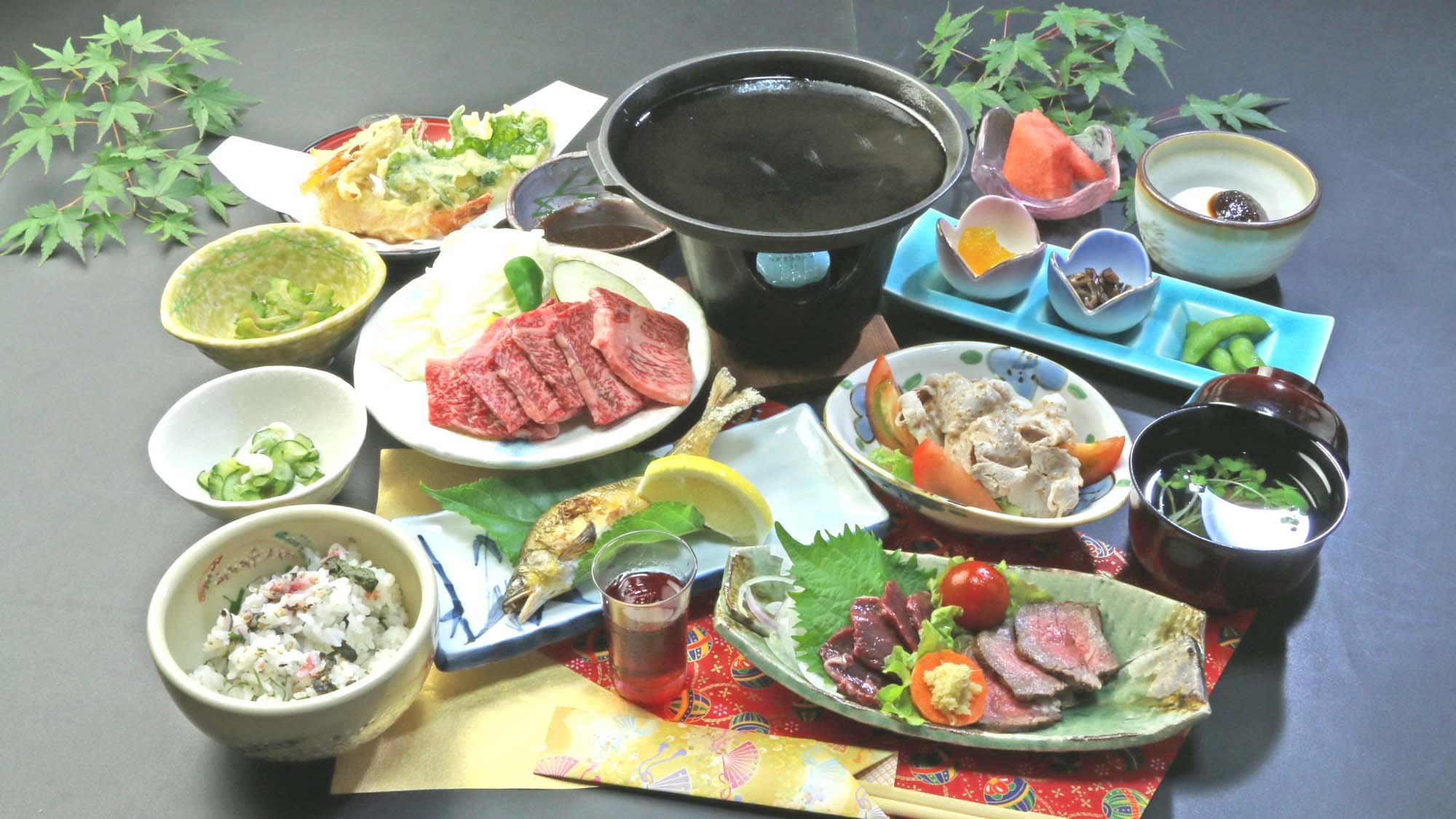 《登山客限定プラン》登山＆トレッキングに！1泊夕食付☆【夕食は豊後牛の焼肉】