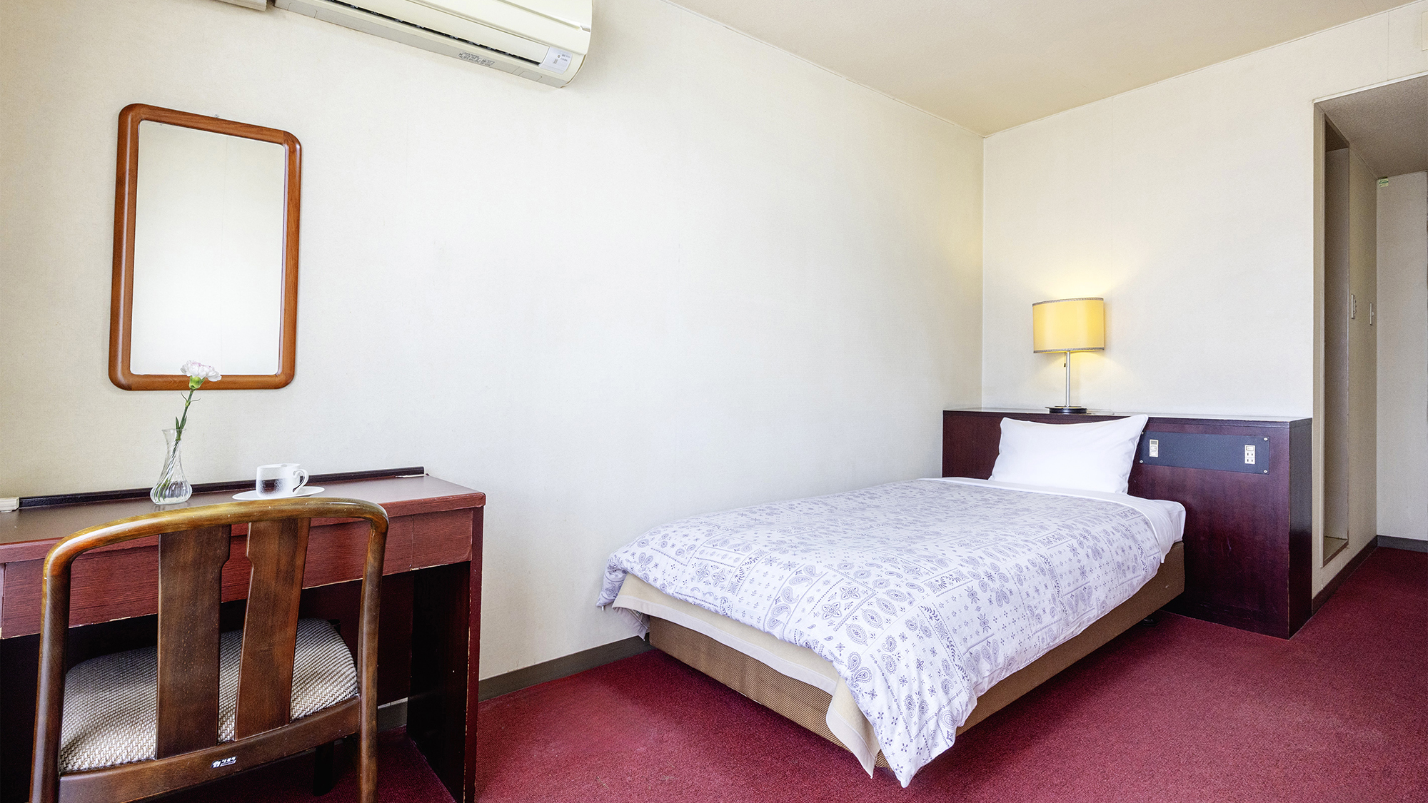 【シングルA】蛇口をひねれば自家源泉の温泉！お部屋でも気軽に温泉を楽しめます