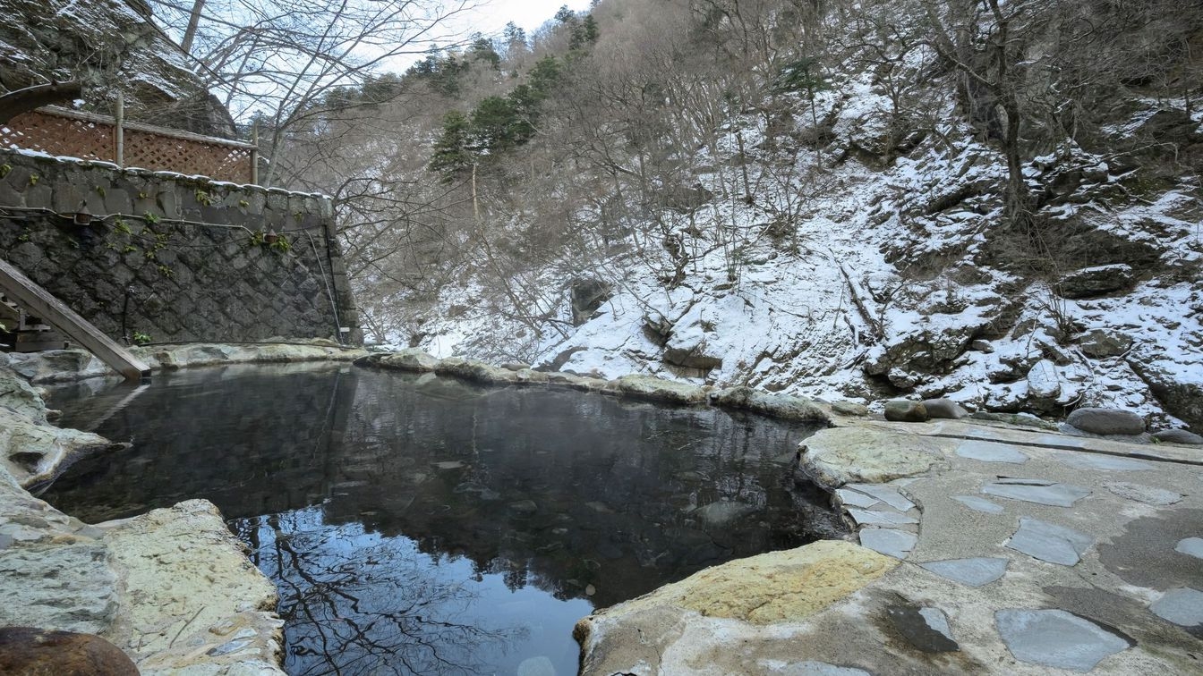 【直前割】思い立ったら温泉へ—季節のお任せ会席と源泉かけ流しゆったり湯巡り＜2食・梅＞