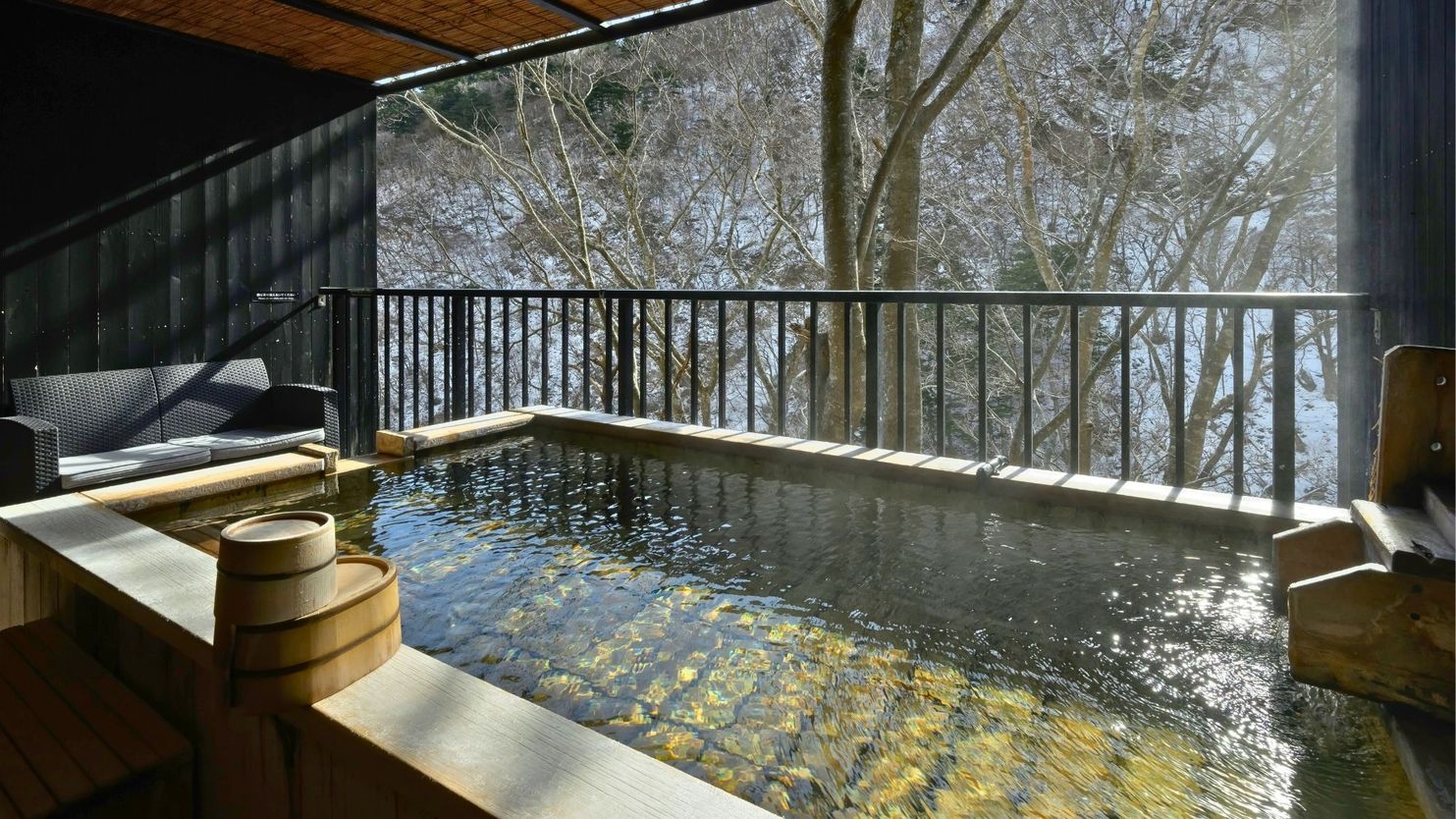 【リフト券付スキープラン】ハンターマウンテン迄25分！炉端焼き×源泉の湯であったか冬の温泉旅〇2食付