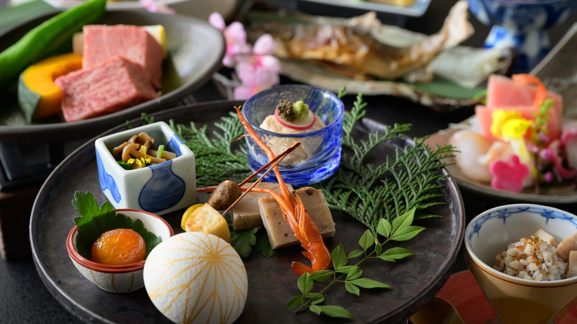 【田中屋の特選会席】素材の旨さと余韻を大切にした、静かな美食をお愉しみください。