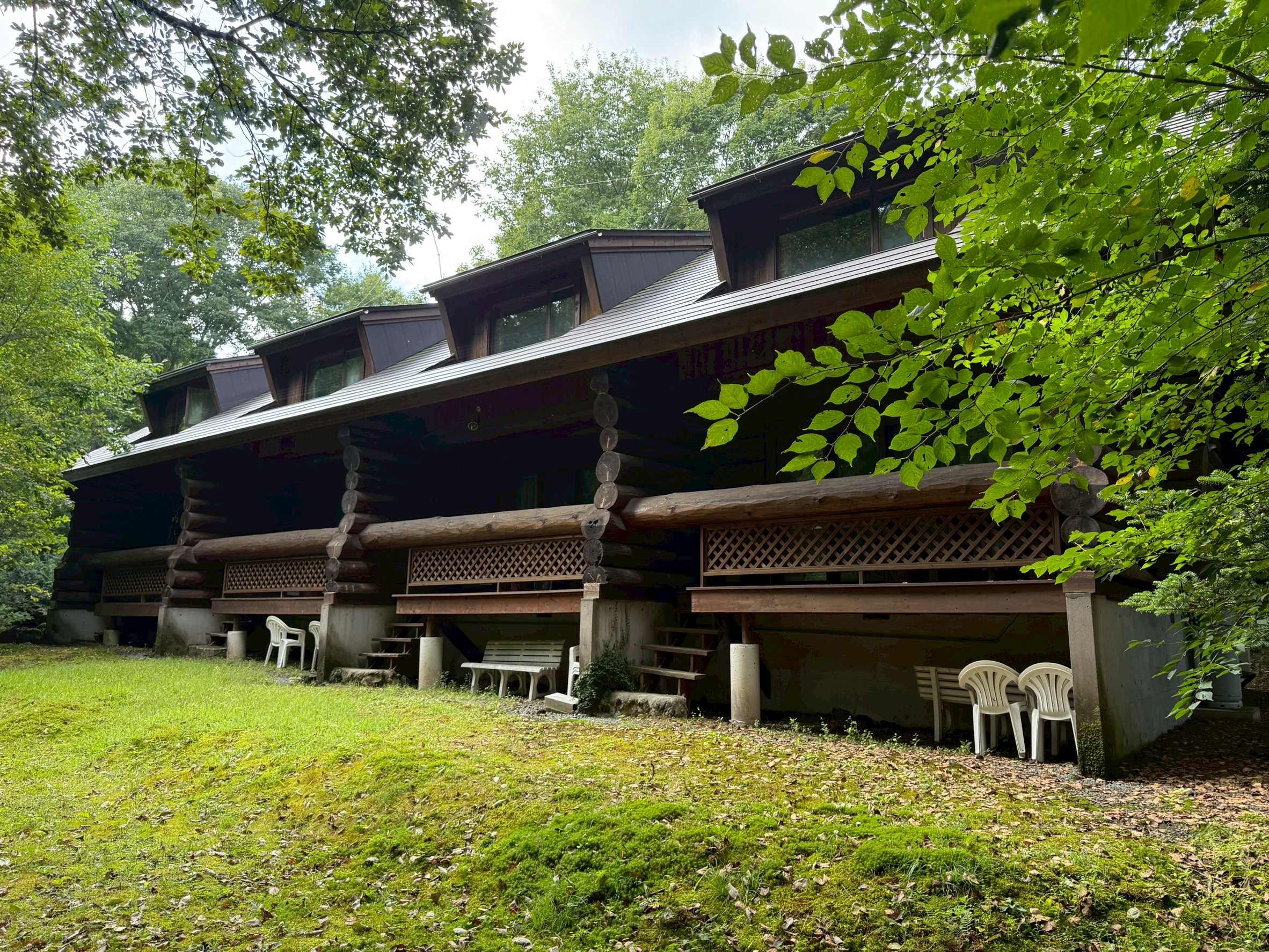 ４連棟ログ（A～D棟）　外観