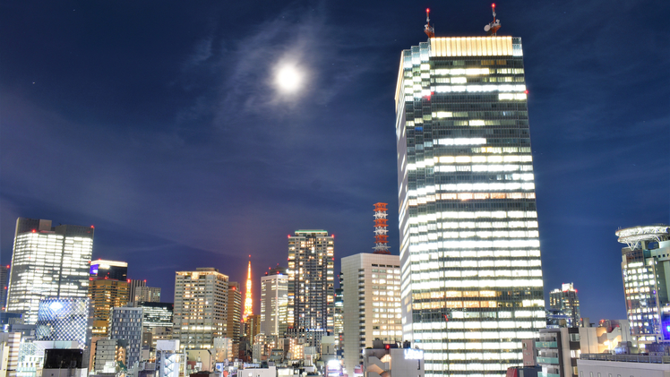 ■シティービュールーム・ジュニアスイートからの夜景