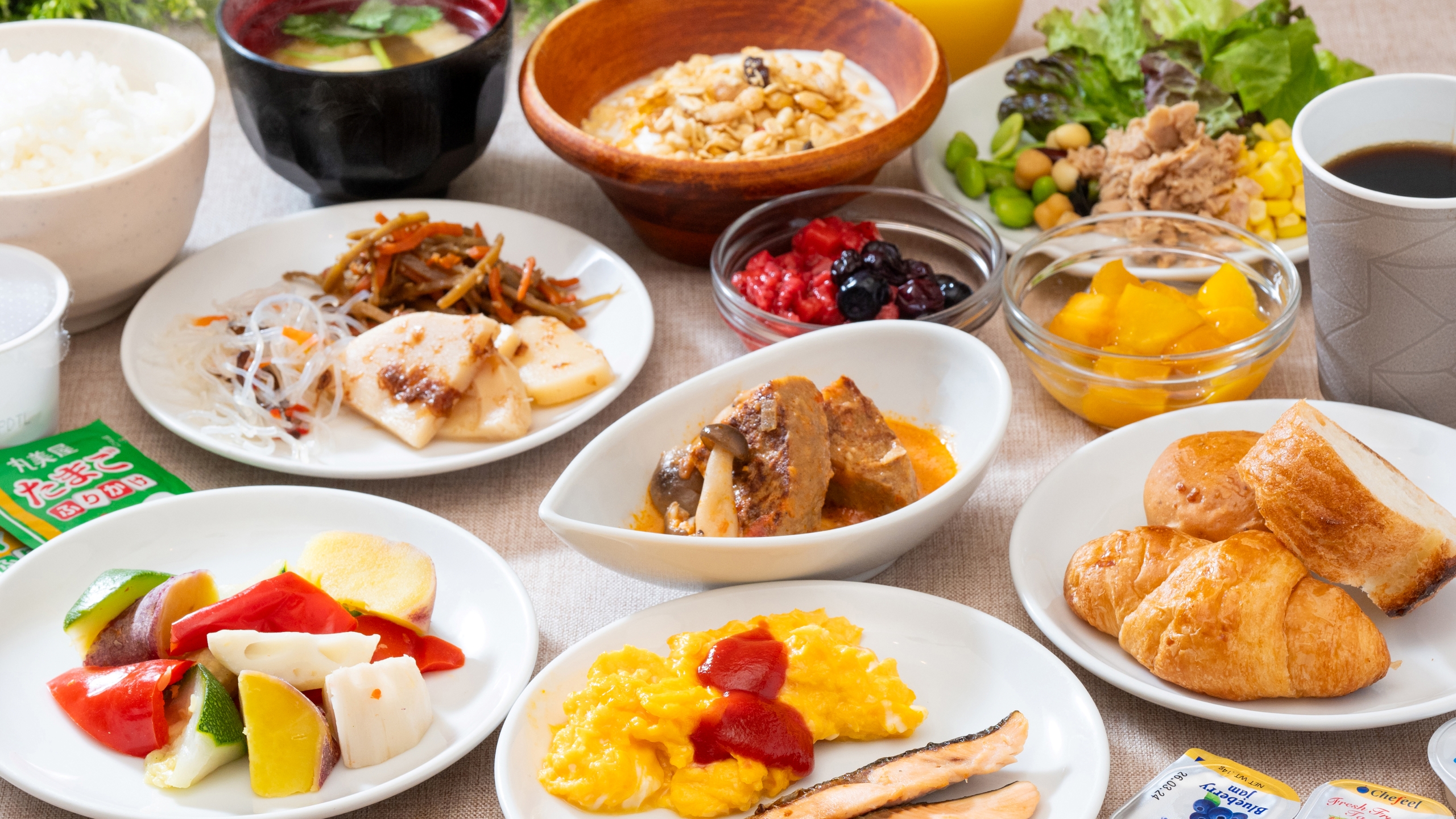 ■朝食ビュッフェ