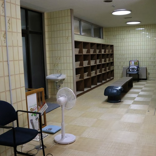 大浴場脱衣場