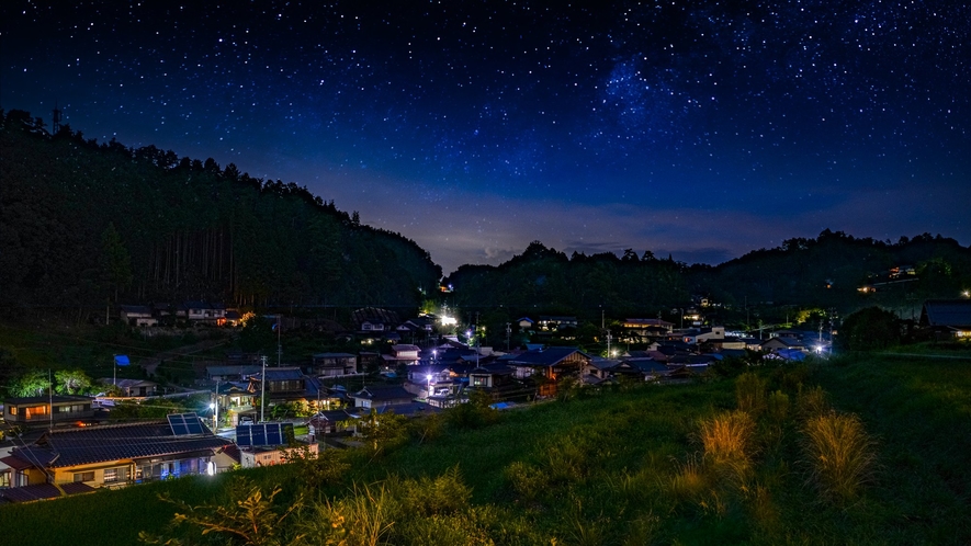 *【星空】日本一星空が綺麗な阿智村の近郊に当館はございます！綺麗な星空をお楽しみください。