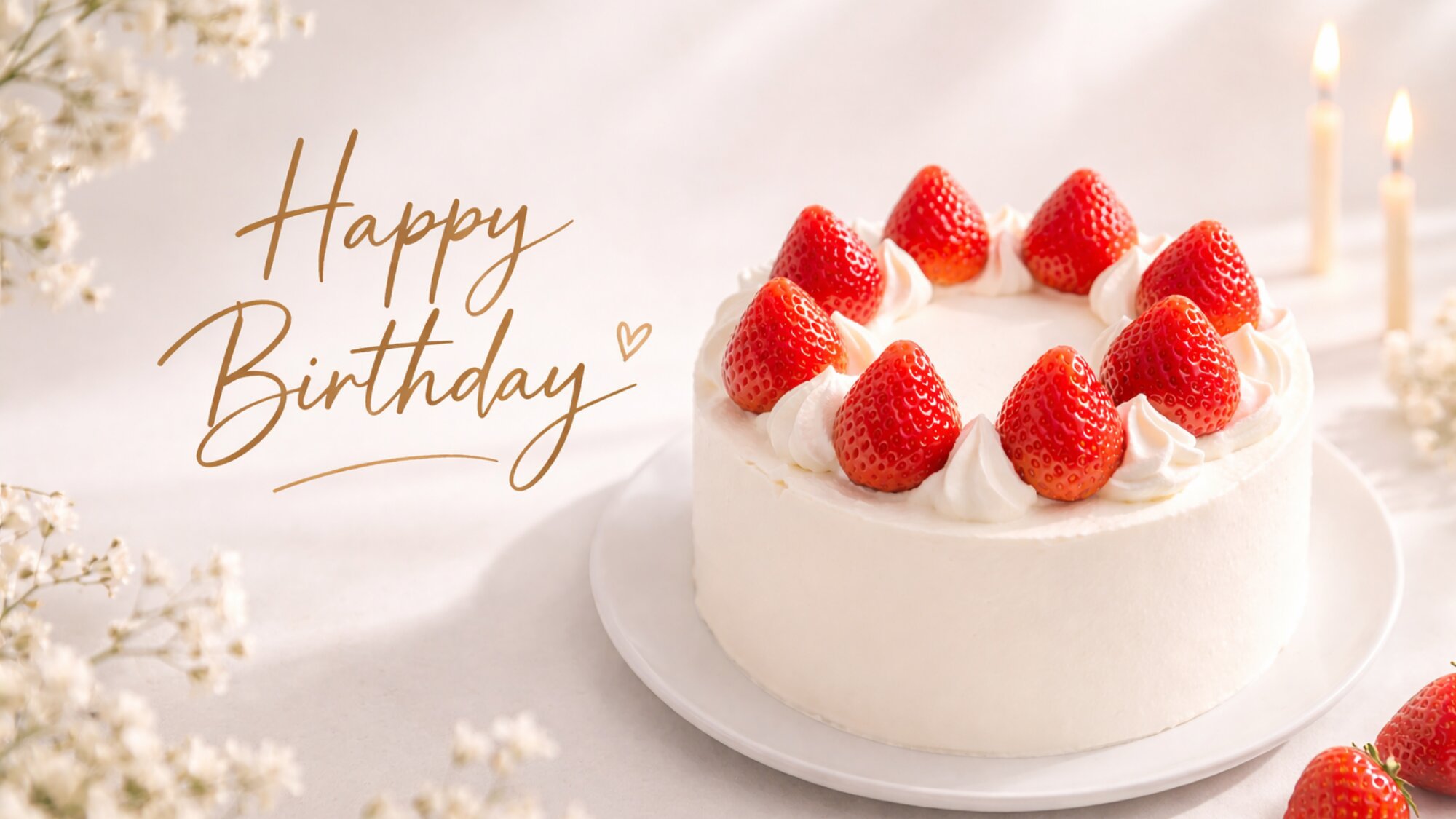 【お誕生月特典付き】お誕生月のお客様にバースデーケーキのプレゼント〜1泊2食付〜