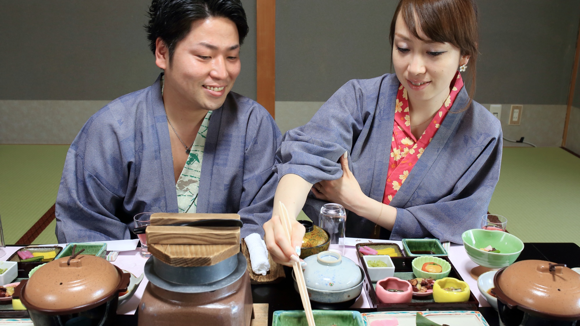 大好きな人と食べるお料理はさらに美味しくって楽しいね！