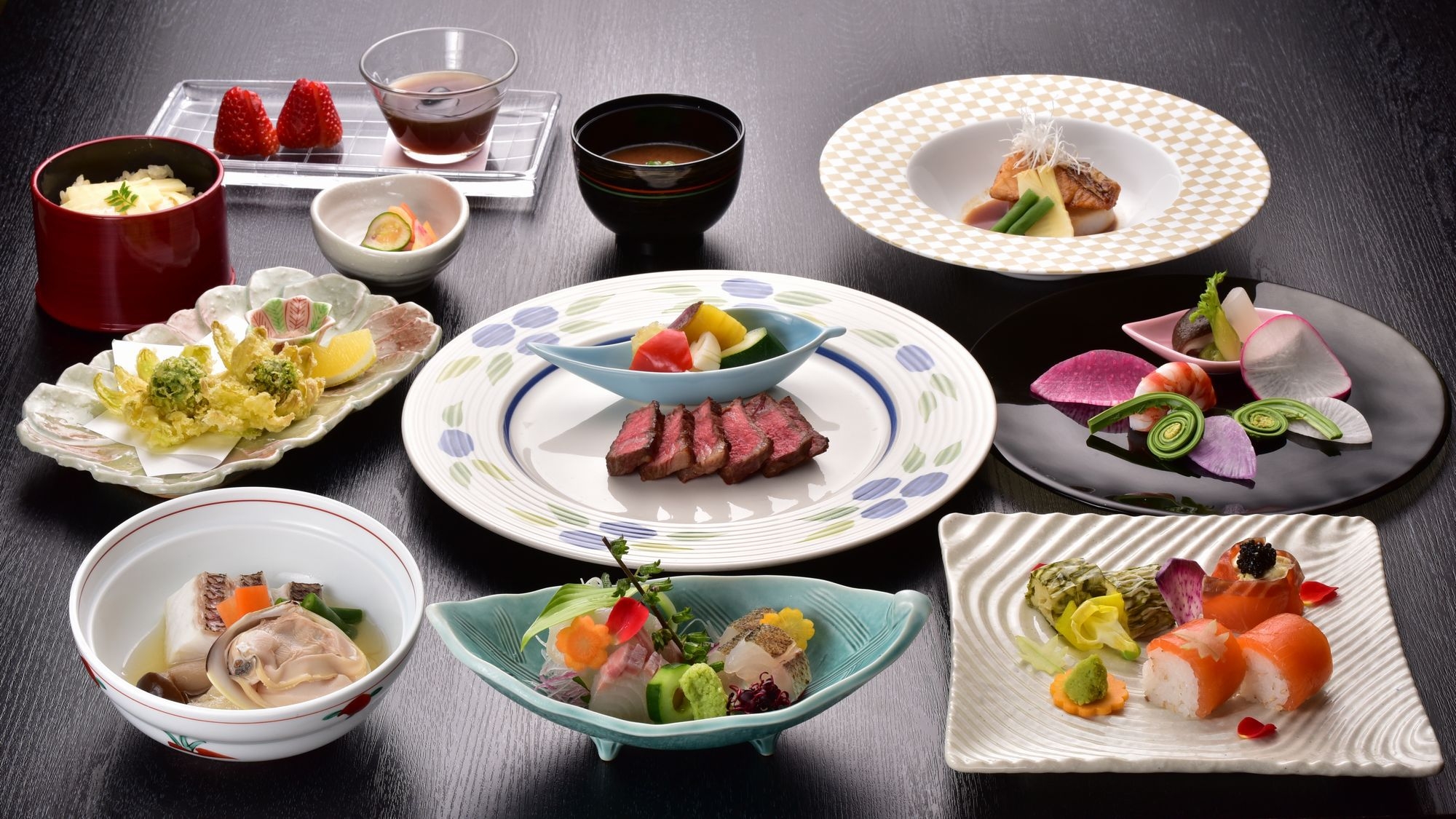 【1ランク上の会席でおもてなし】3つの特典付きプラン