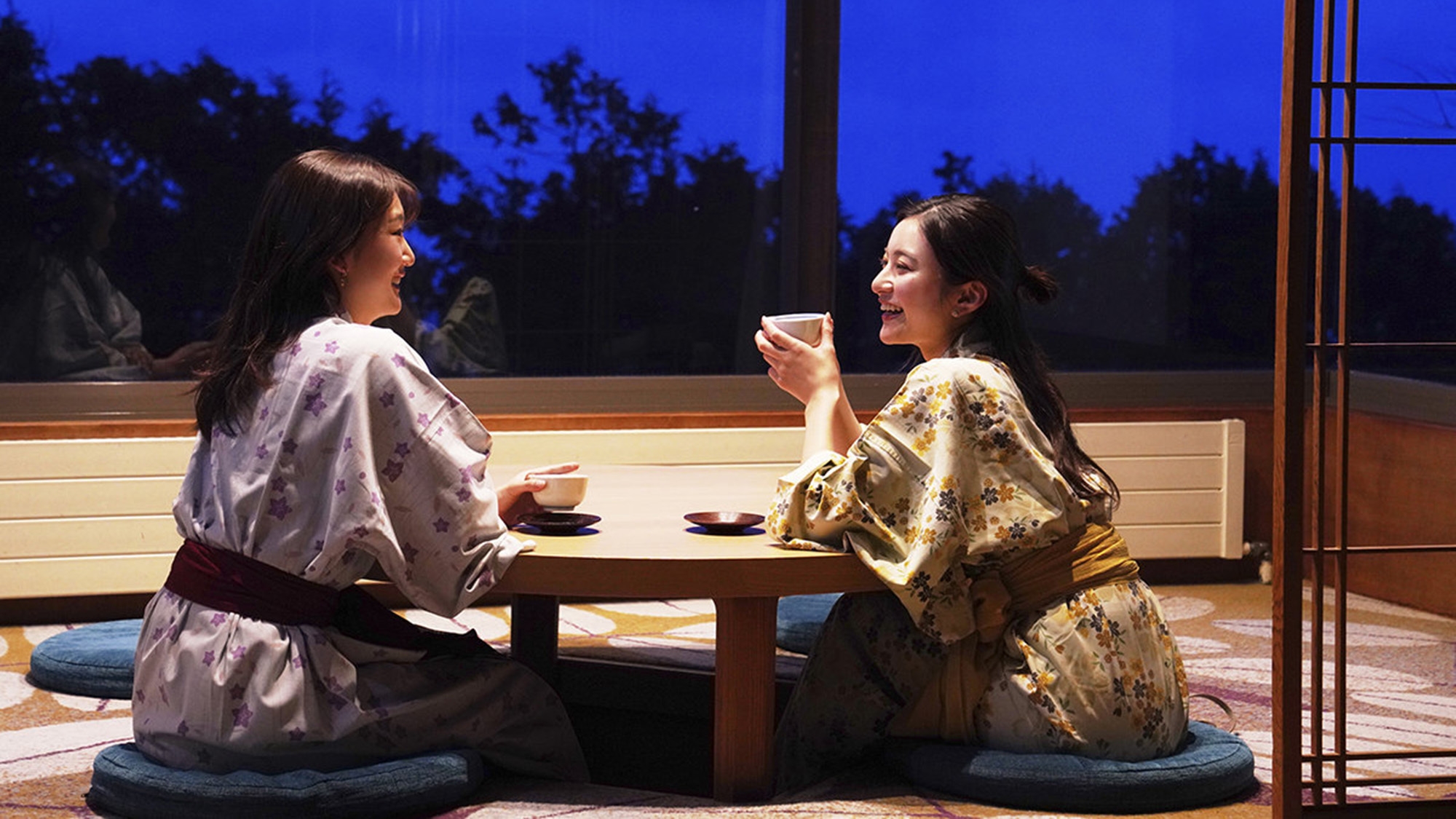 【冬旅】乳白色の温泉と満点の星空を堪能　冬ならではの贅沢プラン【湯の花会席コース】
