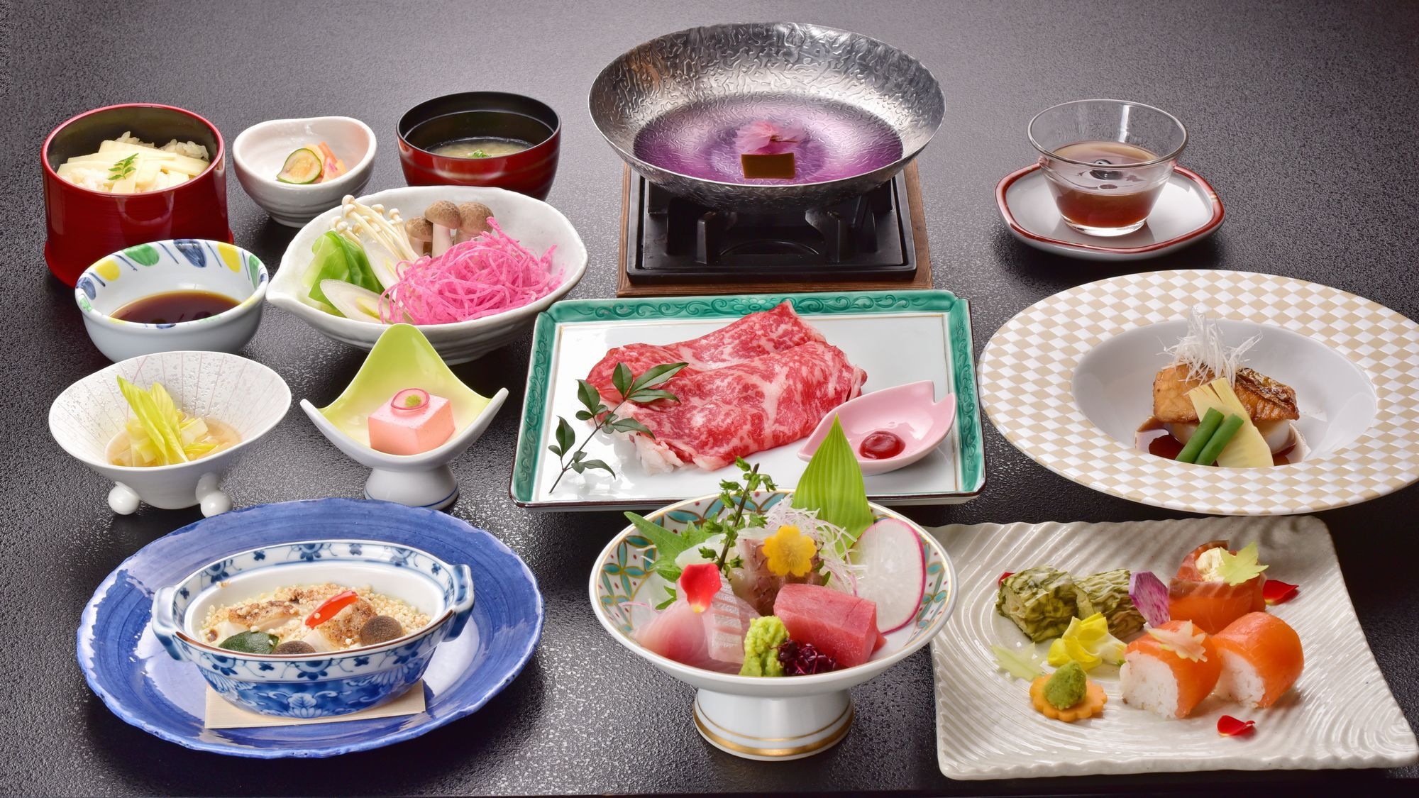 6月は毎日[露天風呂の日]プラン　夕・朝食付き（湯の花会席プラン）