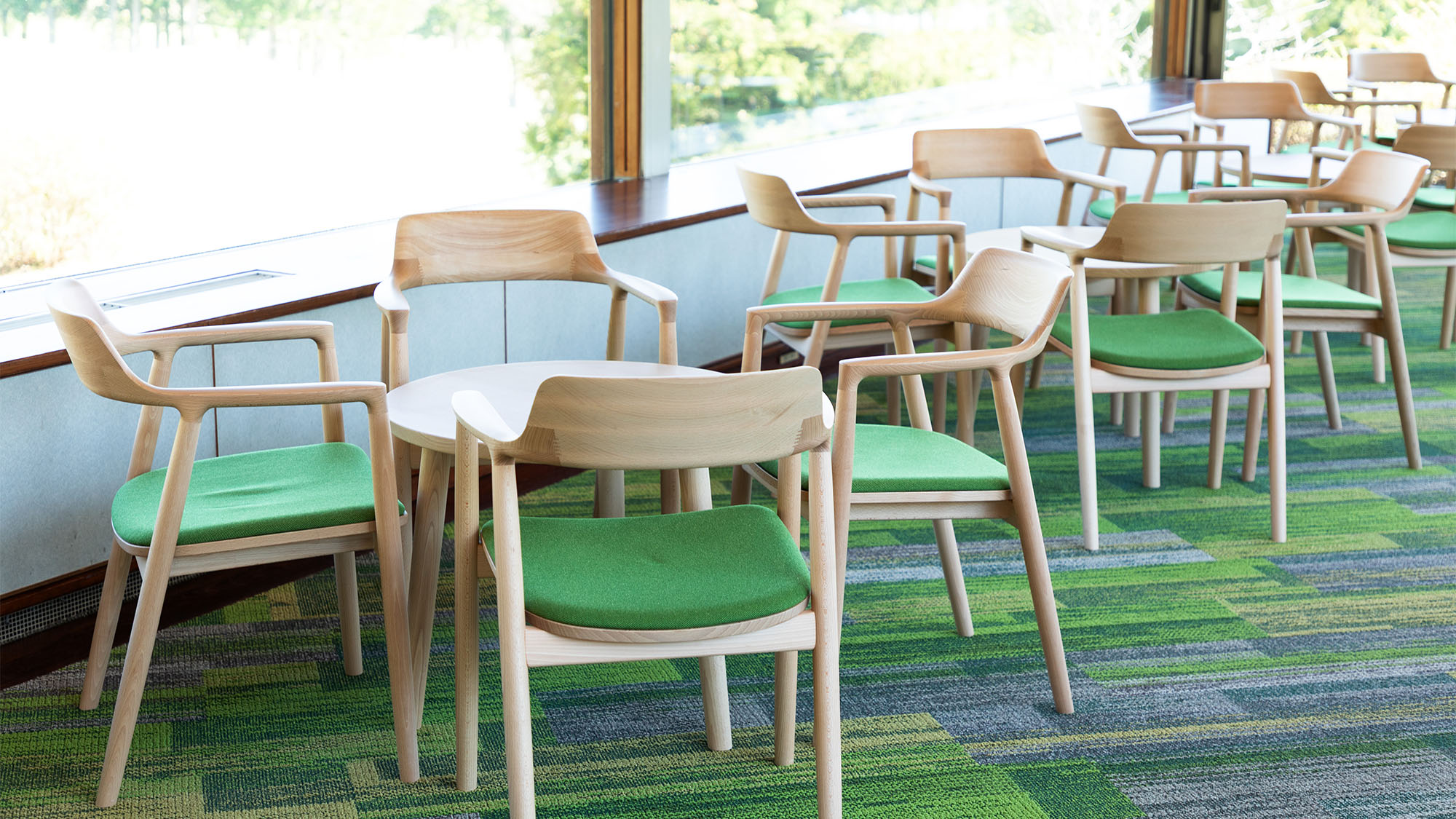 開放的な空間でお過ごしいただけます。