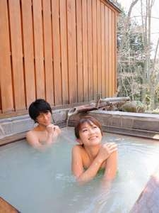 カップル限定★奥塩原”にごり湯”deさわやかふたり旅　貸切風呂で栃木の地酒を！