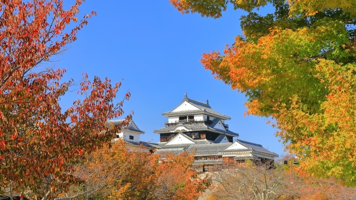 ＜室数限定！＞年内の秋冬旅行＆出張にオススメ◎松山市駅より徒歩2分の好立地が魅力！【素泊まり】