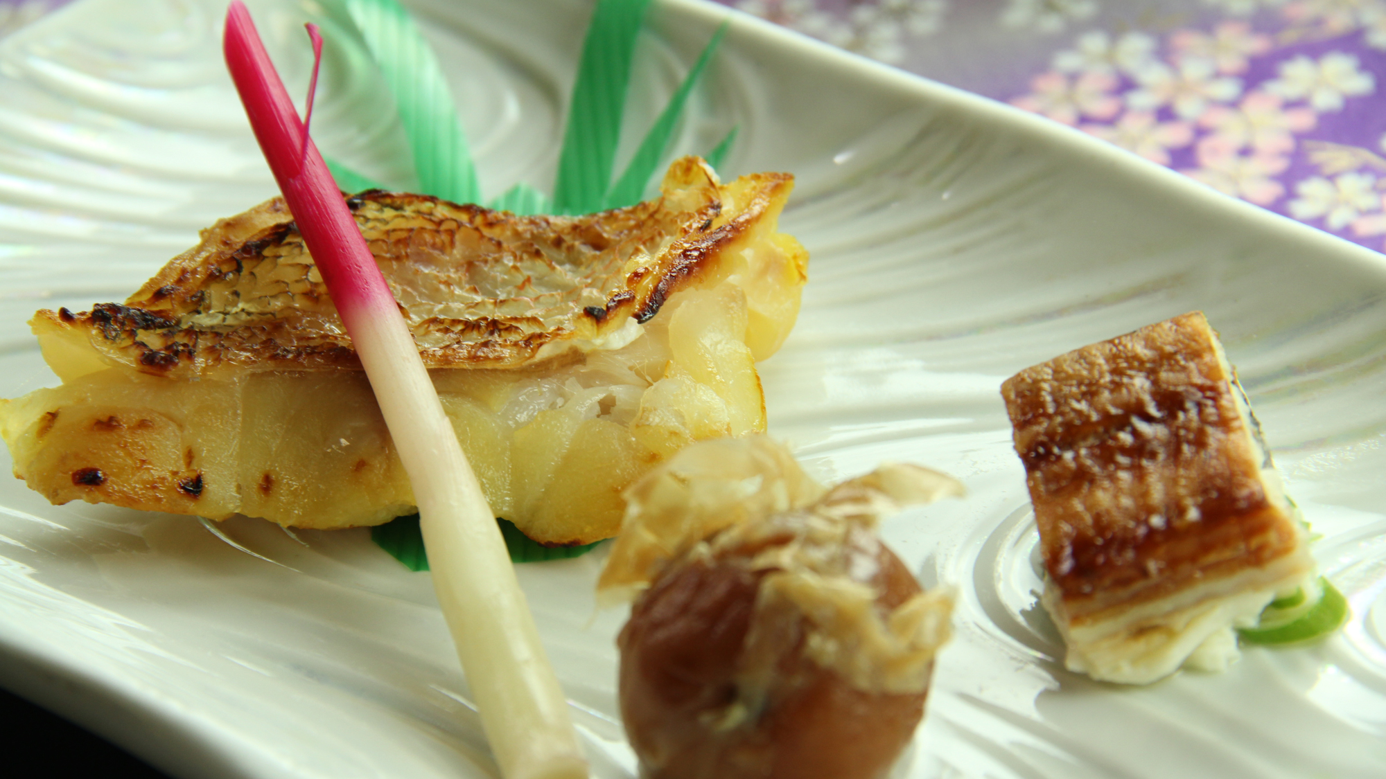 《恵の膳～megumi～　一例》赤魚の西京焼き
