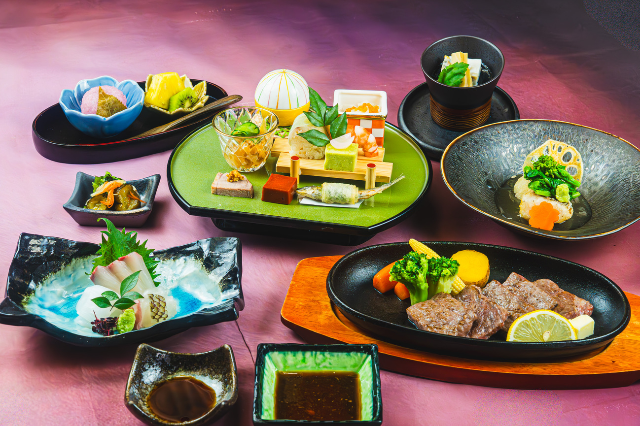 【会場食】佐賀産特選牛のステーキプラン♪　1泊2食付き