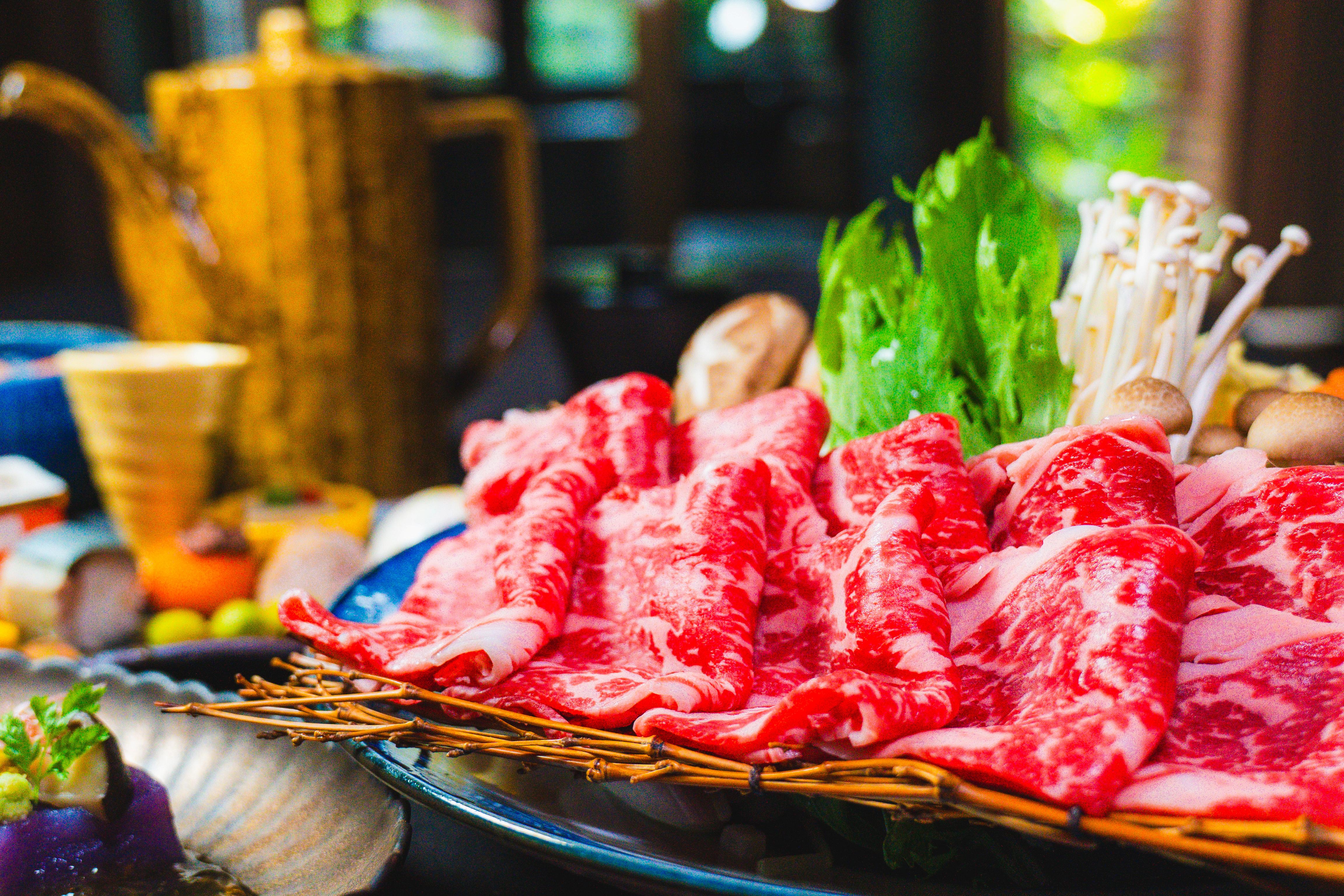 A5ランクの佐賀牛　しゃぶしゃぶ