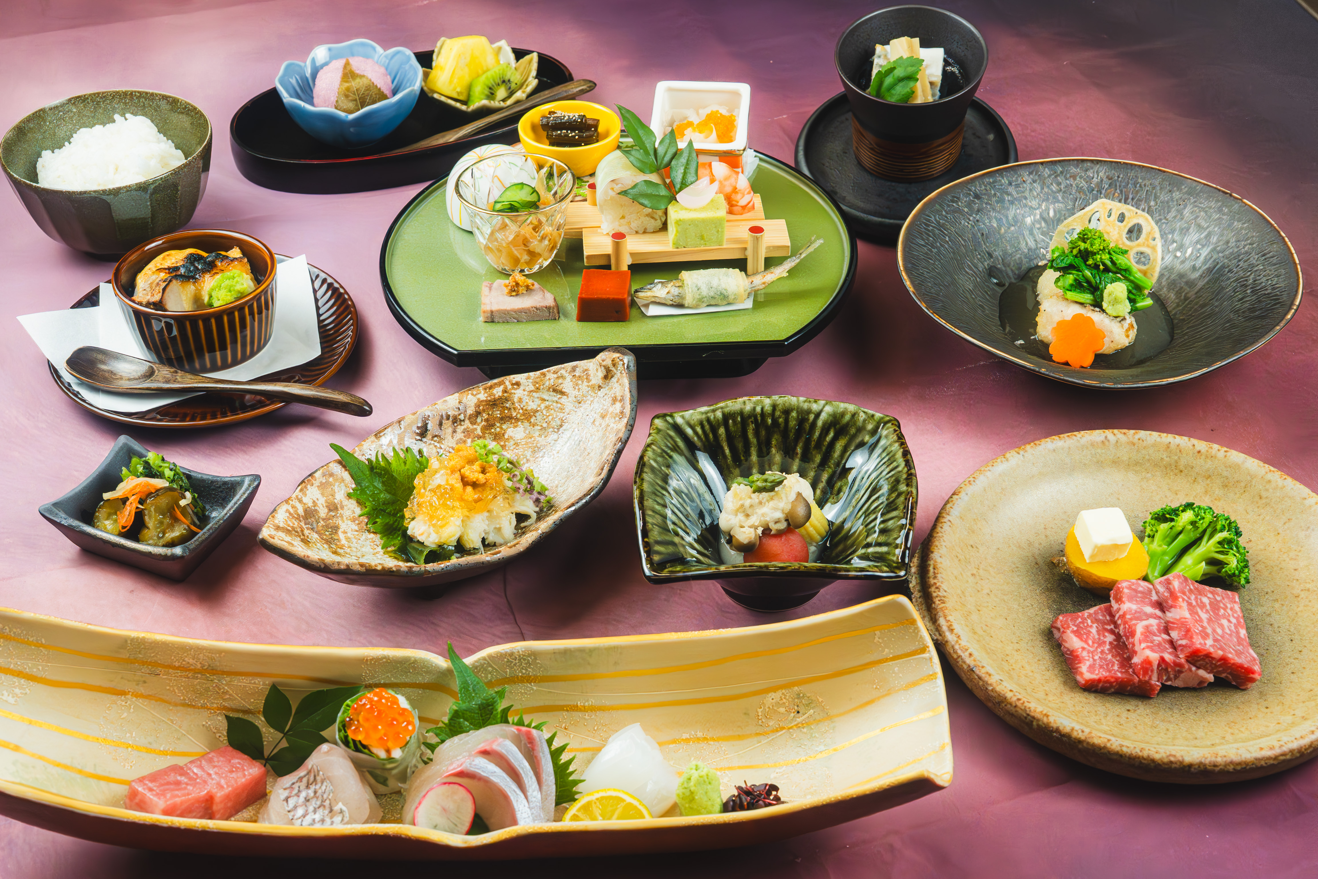 料理一例　和会席料理