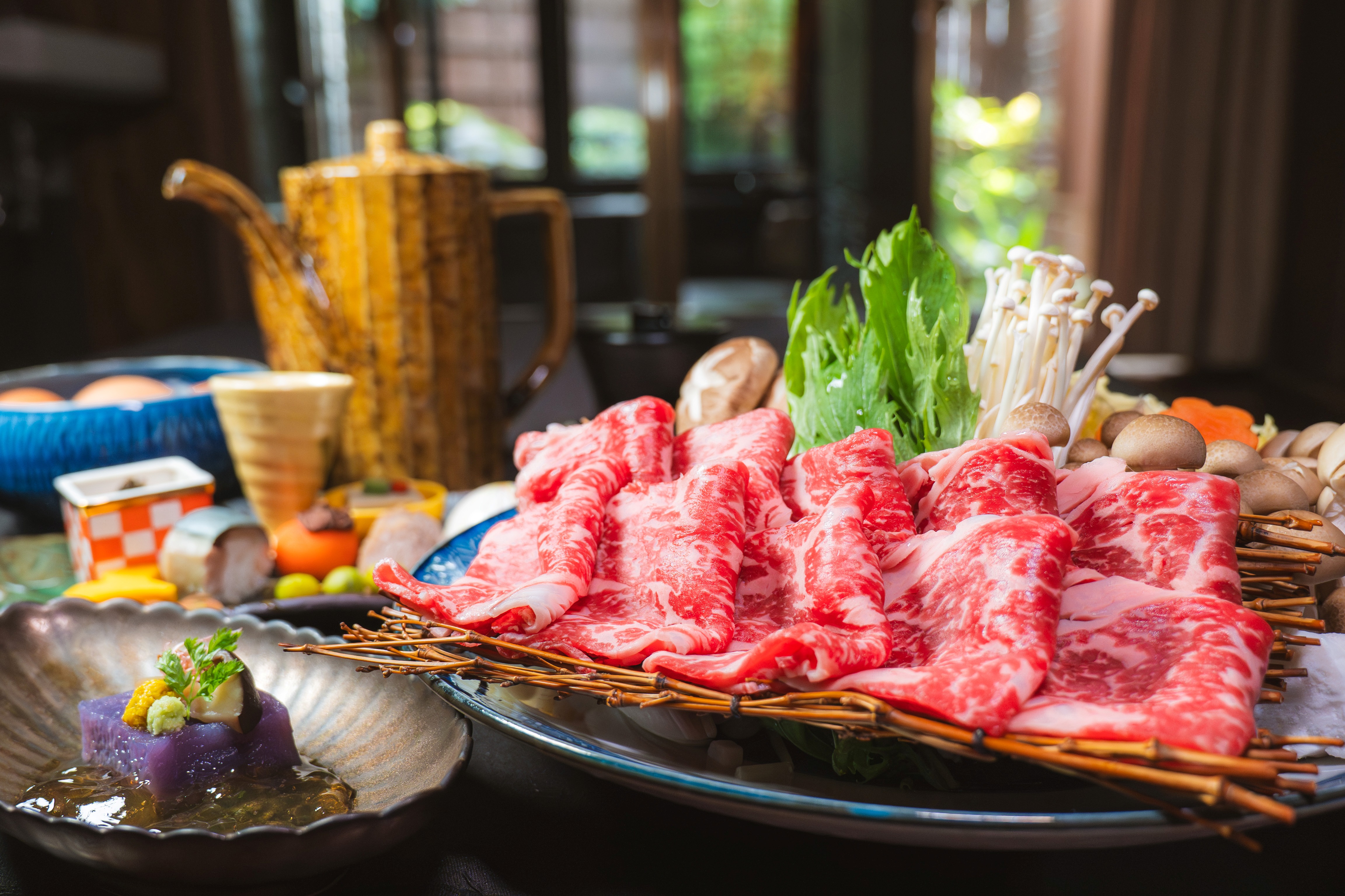 A5ランクの佐賀牛　すき焼きコース