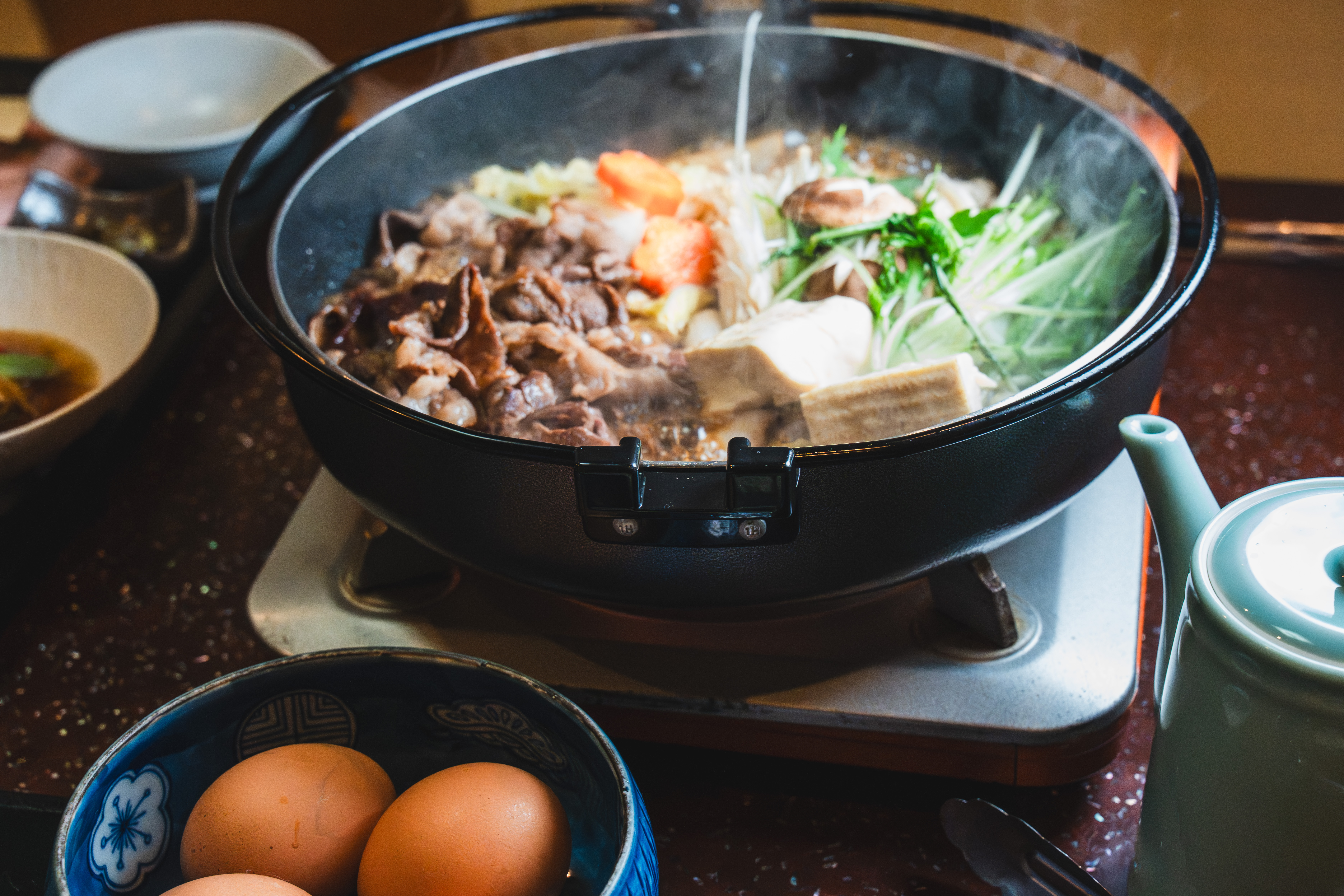 料理一例　すき焼き