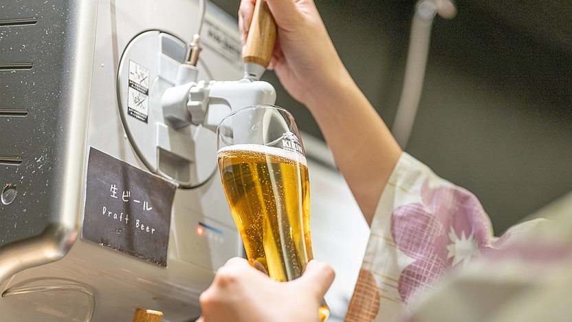 【直前割】【オールインクルーシブ】夕朝食時ドリンク飲み放題！「スタンダード創作会席」＜半個室食事処＞