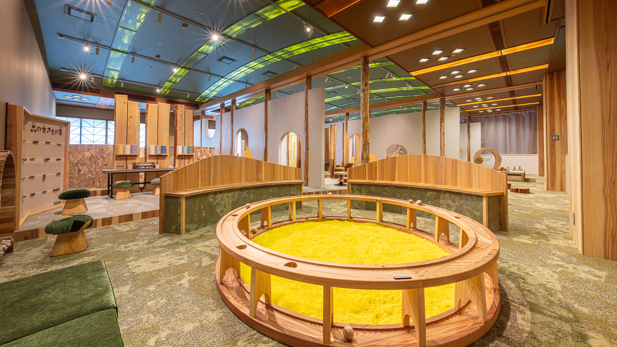 【2025年9月リニューアル／キッズスペース】島根の木を使用した県内宿泊施設最大規模のキッズスペース