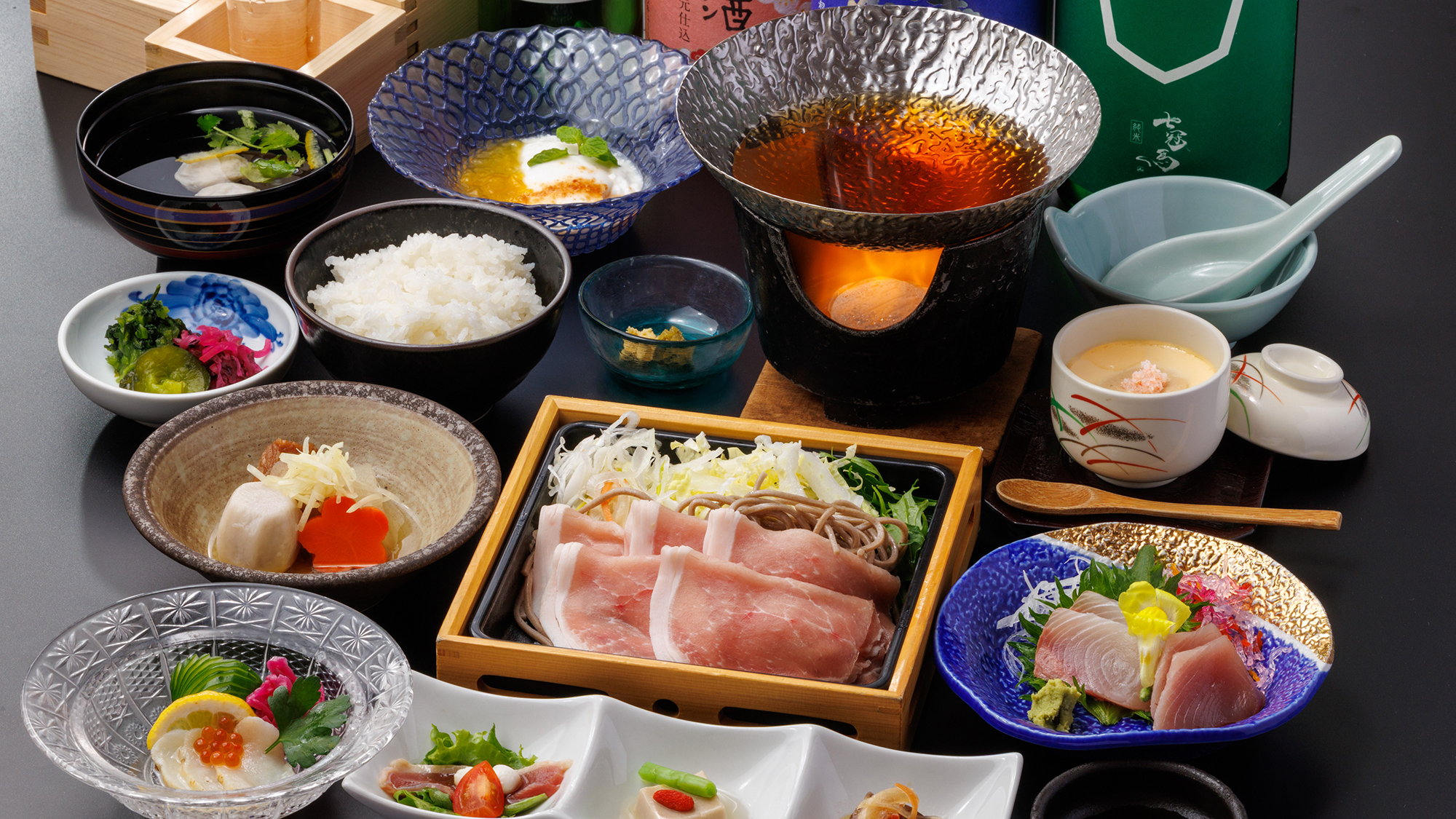 ＜2026年冬＞【スタンダード創作会席】料理一例