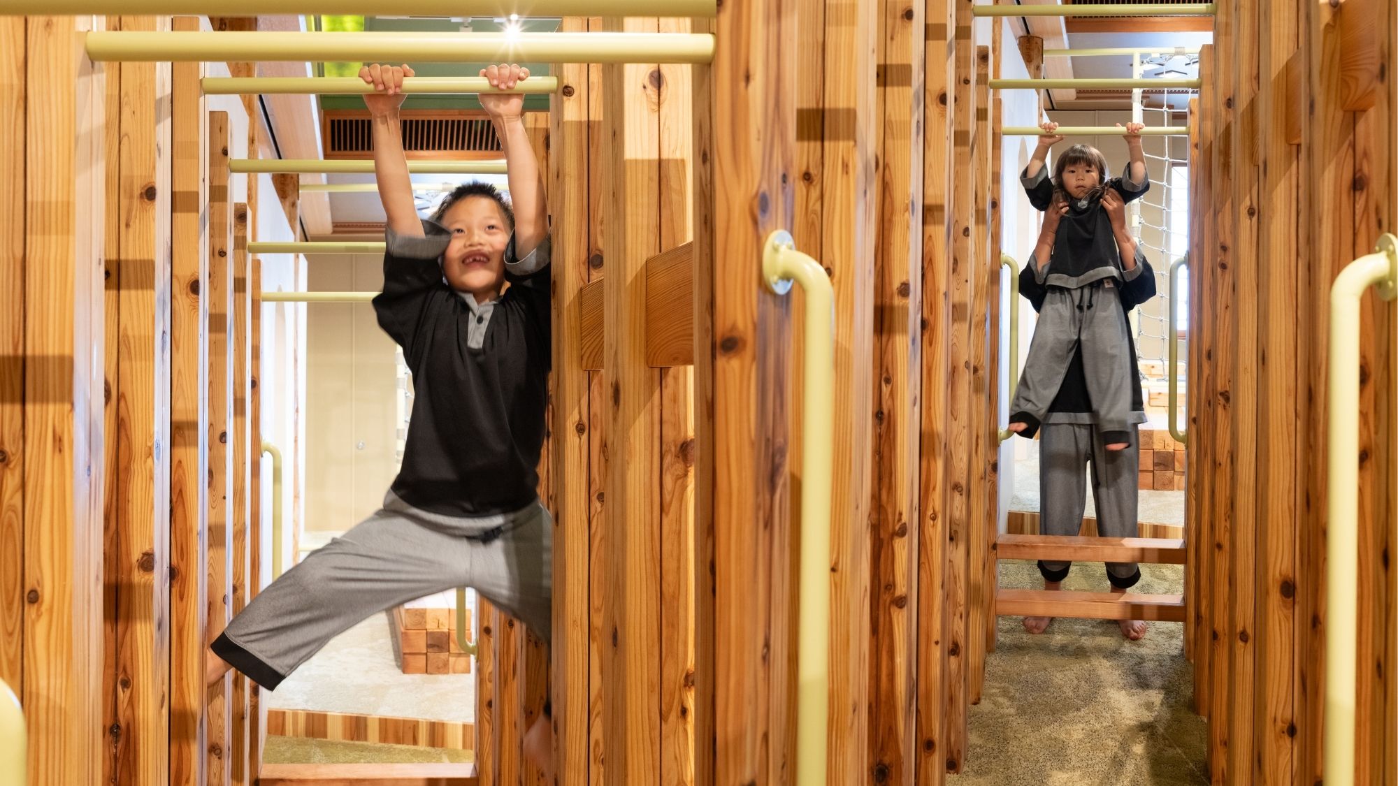 【2025年9月リニューアル／キッズスペース】島根の木を使用した県内宿泊施設最大規模のキッズスペース