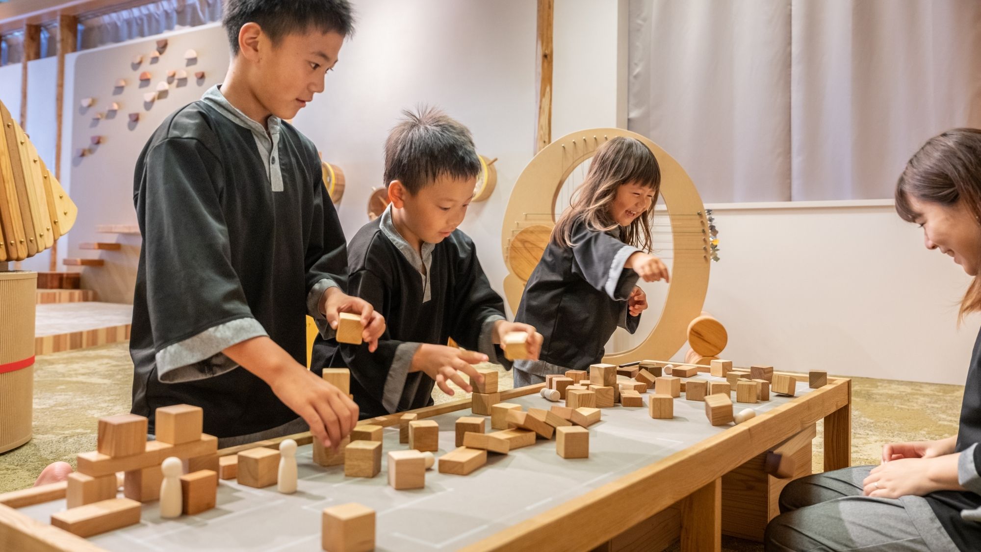 【2025年9月リニューアル／キッズスペース】島根の木を使用した県内宿泊施設最大規模のキッズスペース