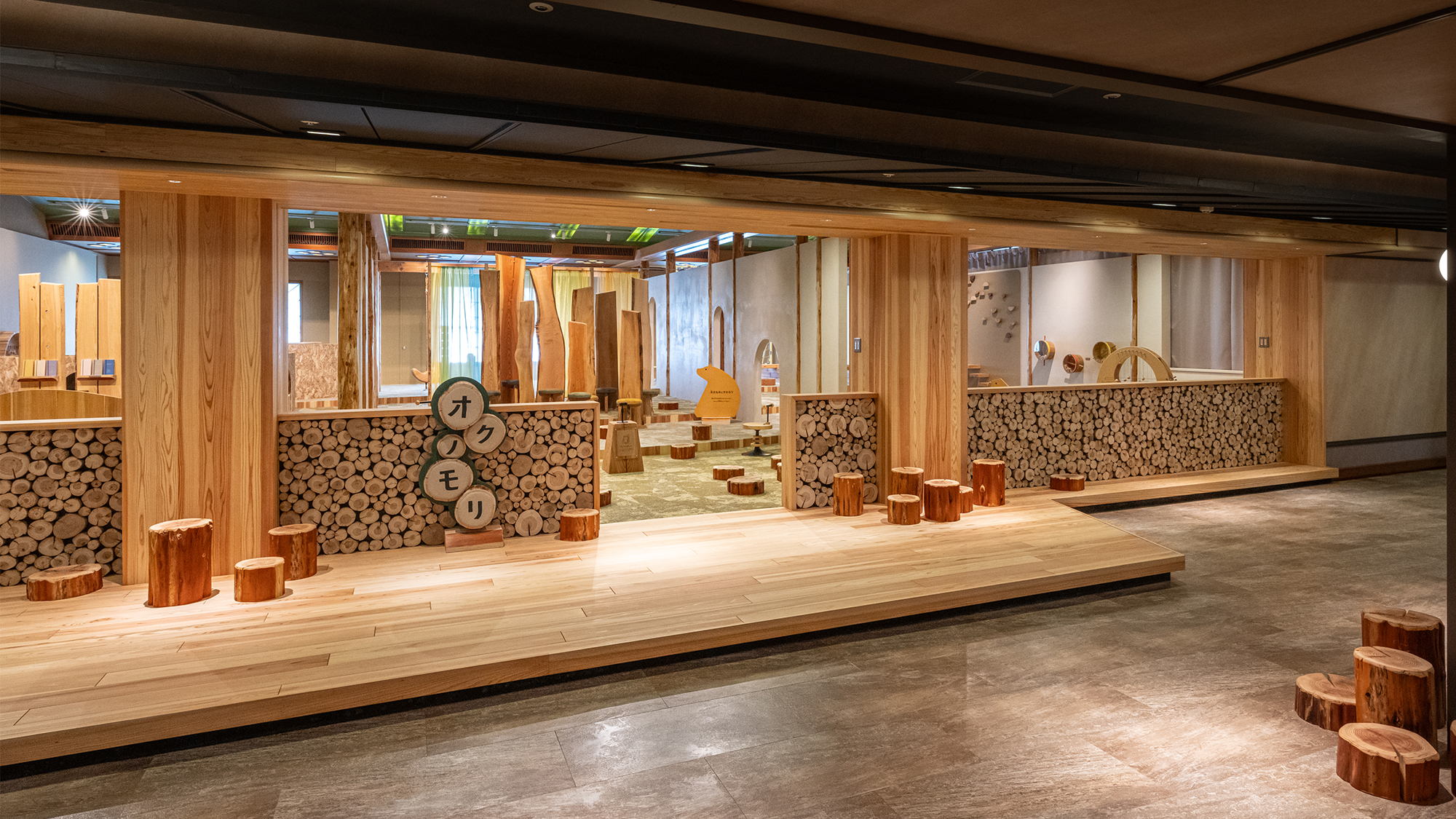 【2025年9月リニューアル／キッズスペース】島根の木を使用した県内宿泊施設最大規模のキッズスペース