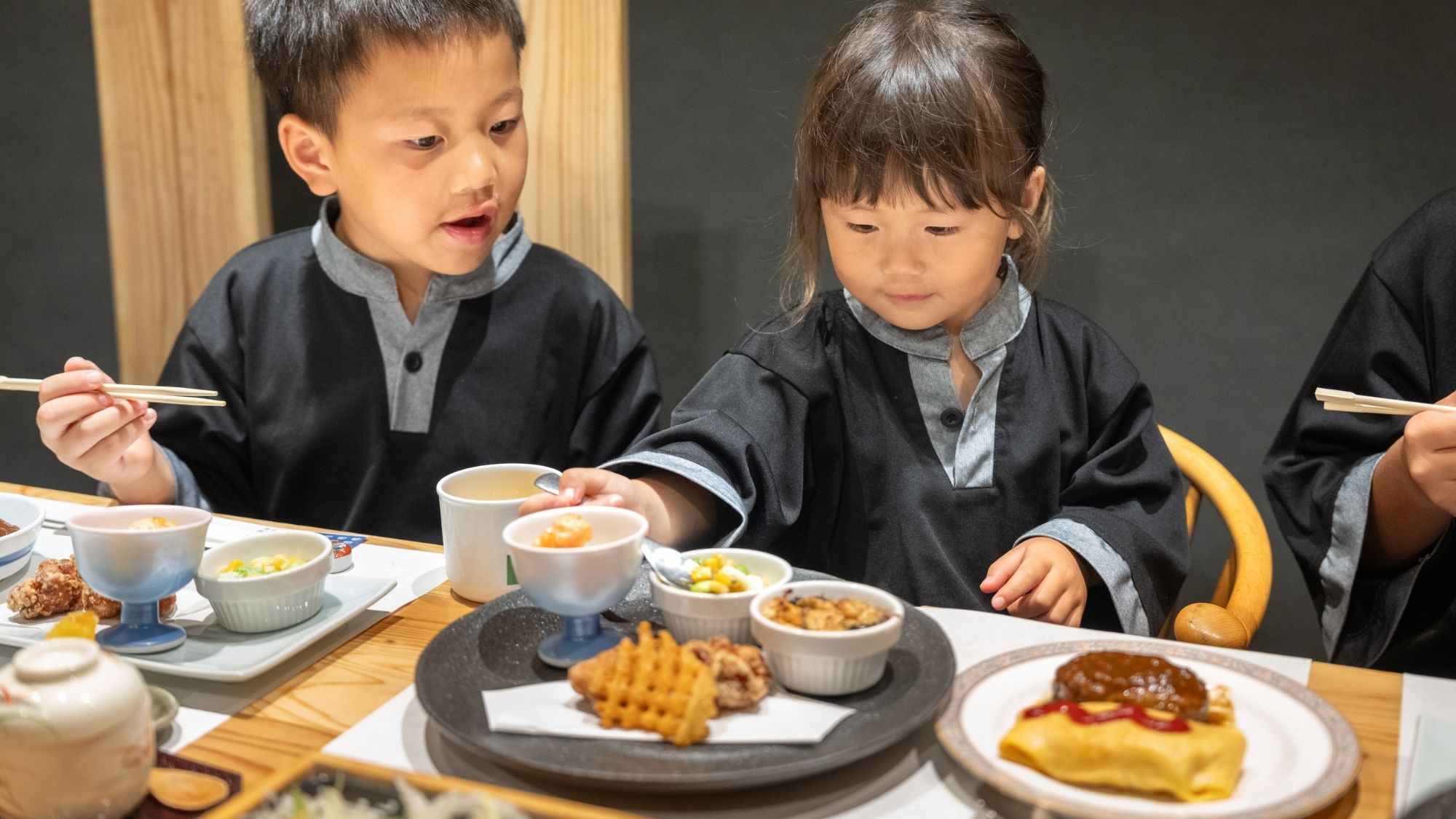 2023年リニューアル・半個室レストラン「飛翔」ご夕食一例