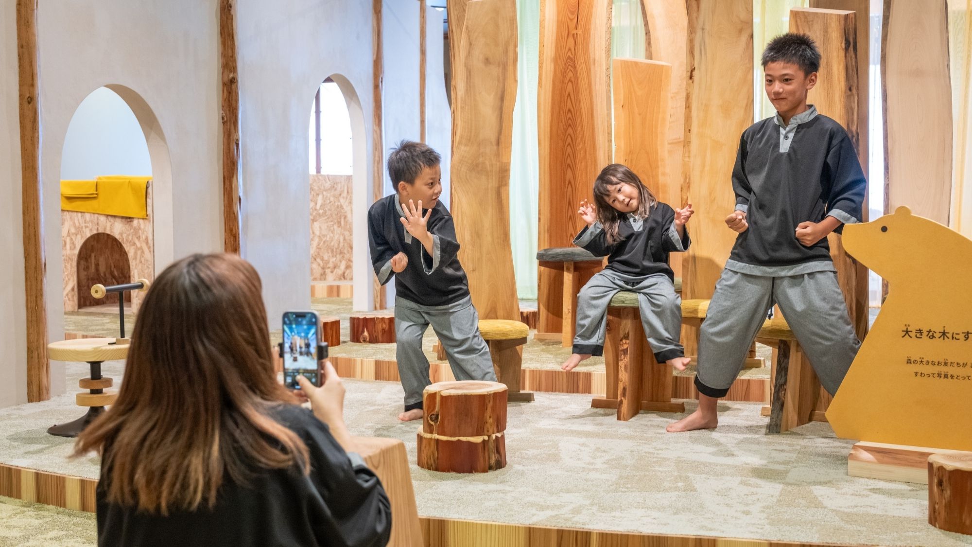 【2025年9月リニューアル／キッズスペース】島根の木を使用した県内宿泊施設最大規模のキッズスペース