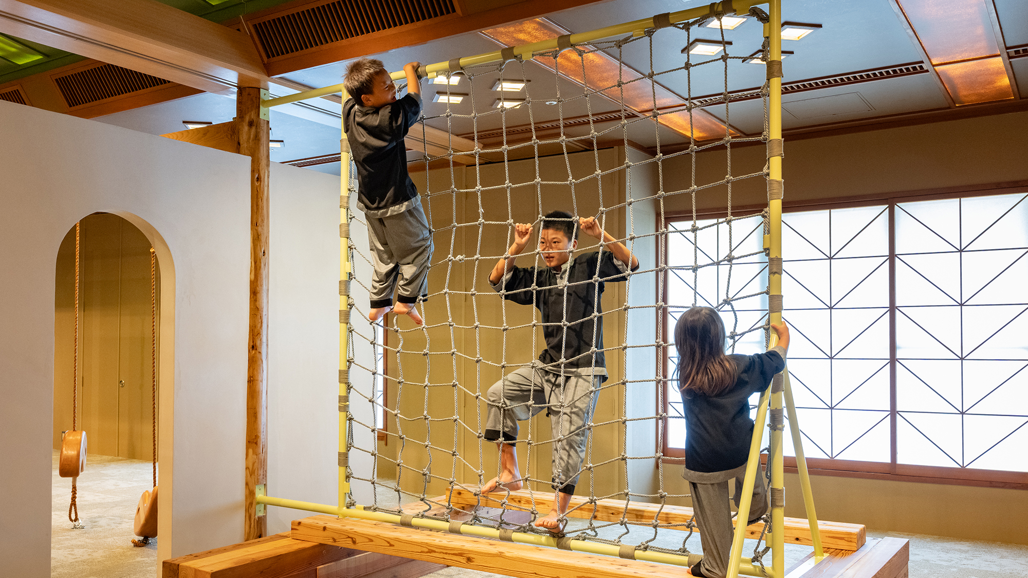 【2025年9月リニューアル／キッズスペース】島根の木を使用した県内宿泊施設最大規模のキッズスペース