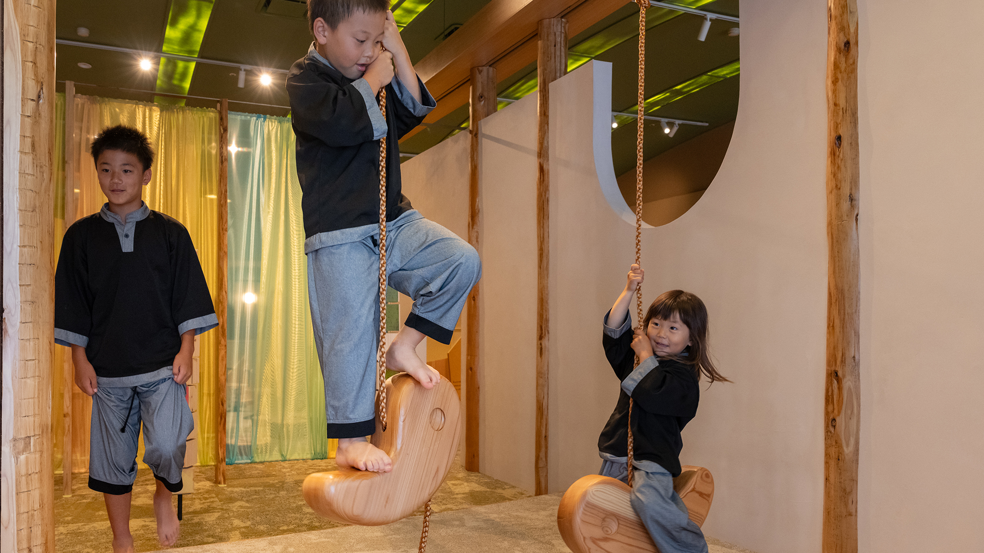 【2025年9月リニューアル／キッズスペース】島根の木を使用した県内宿泊施設最大規模のキッズスペース