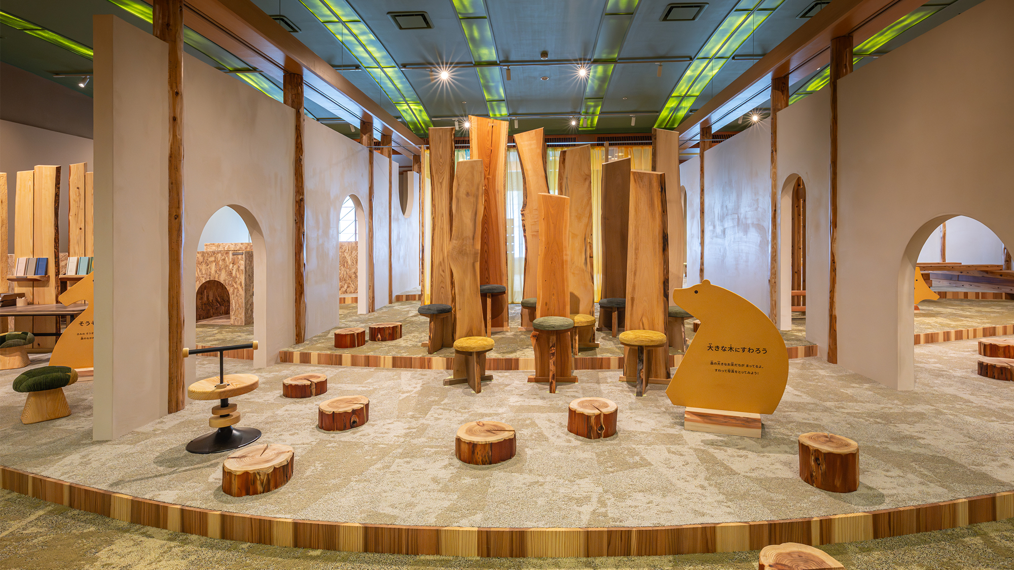 【2025年9月リニューアル／キッズスペース】島根の木を使用した県内宿泊施設最大規模のキッズスペース