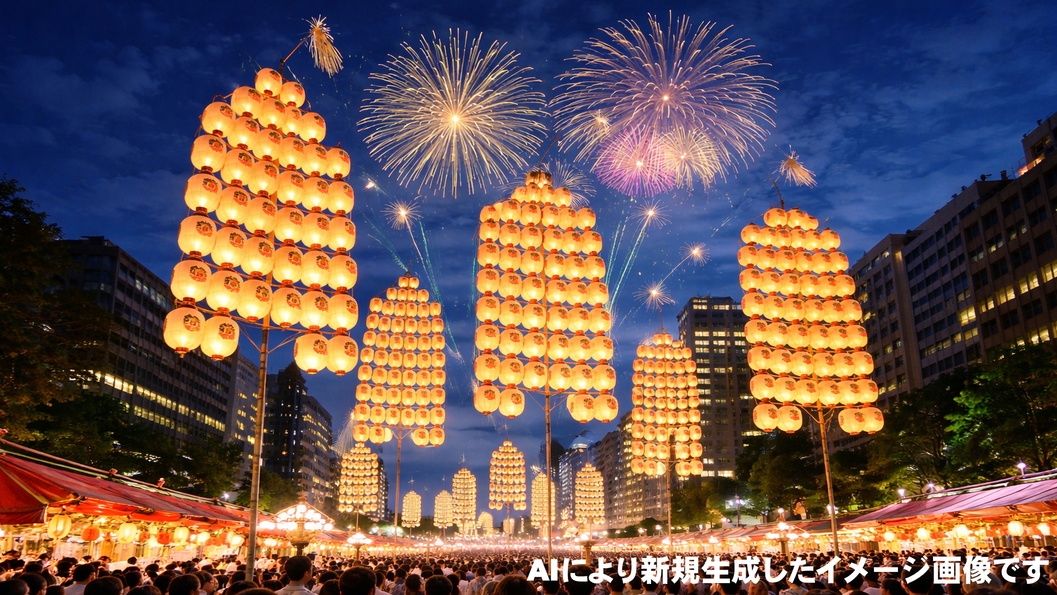 【竿燈まつりを楽しむ夏旅】事前決済で安心なご朝食付きプラン