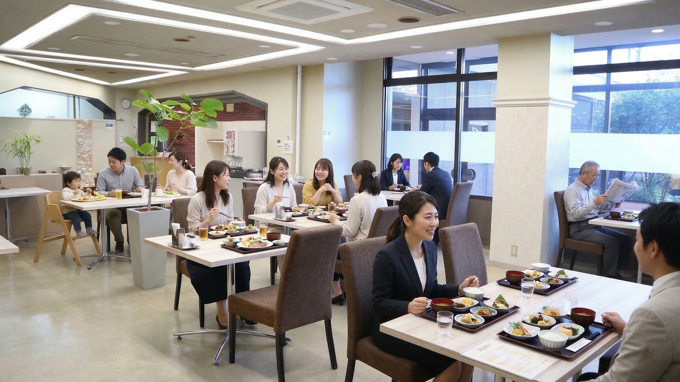 レストランTSUBAKI 【ご朝食】7：00～9：00　【ランチタイム】12：00～15：00