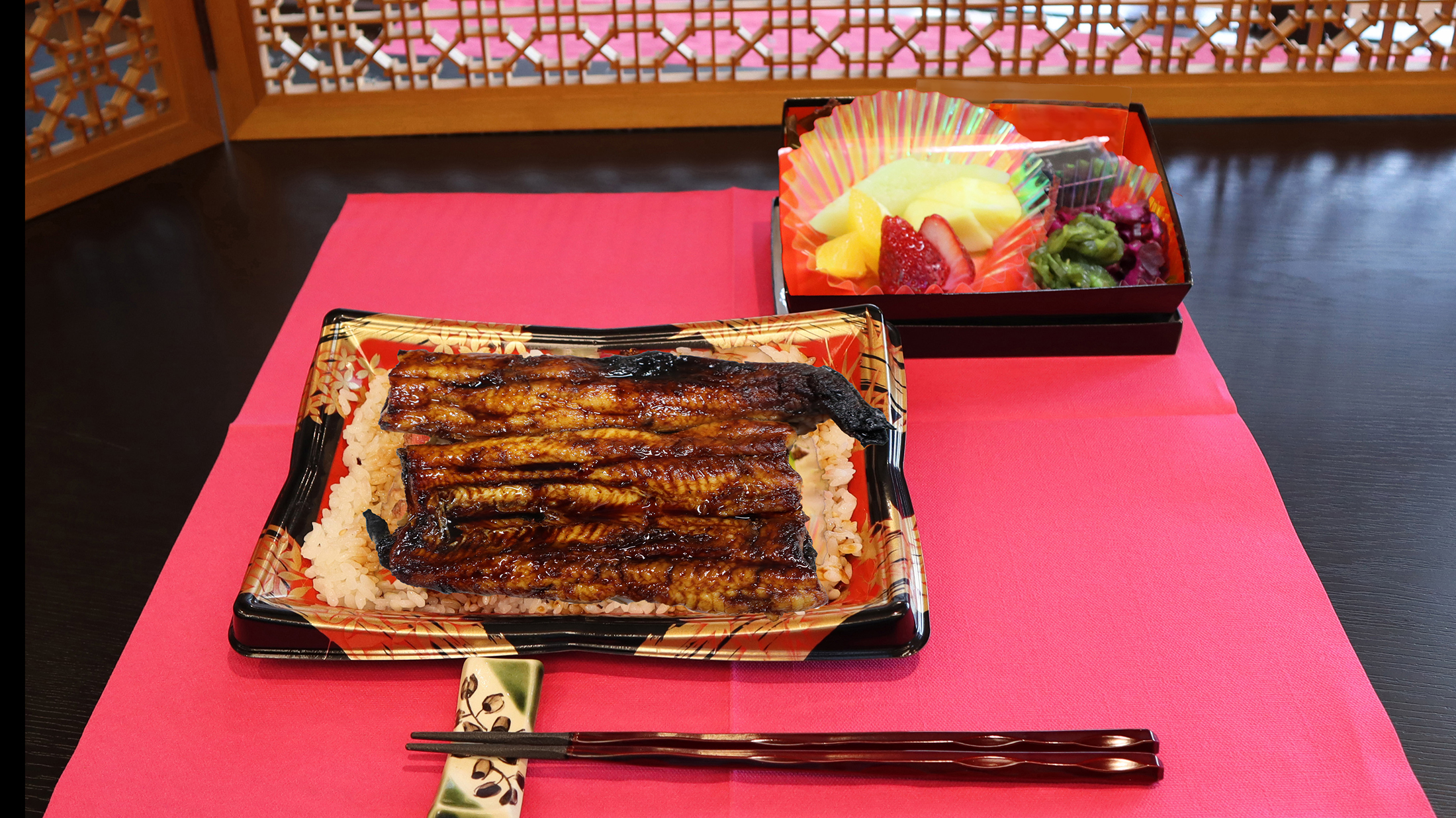 国産うな重を堪能