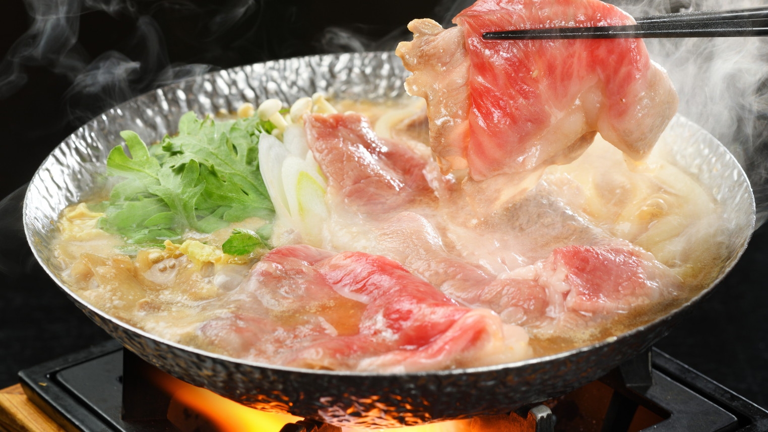 【メインのお肉が２倍！】豊かな自然で育った上質な福島牛の満喫まんぷくプラン♪１泊２食付き