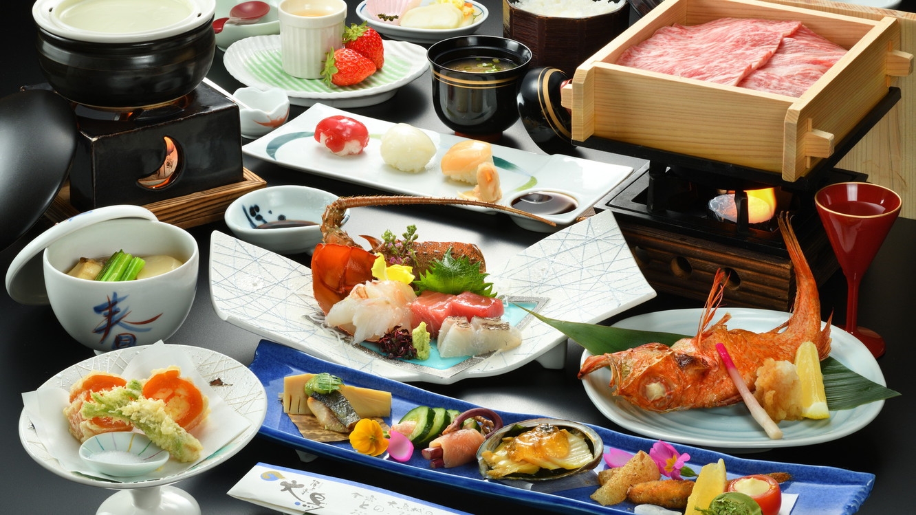 最上級コース■大鳥の膳■極上の食材とまごころ込めた旬の味を堪能
