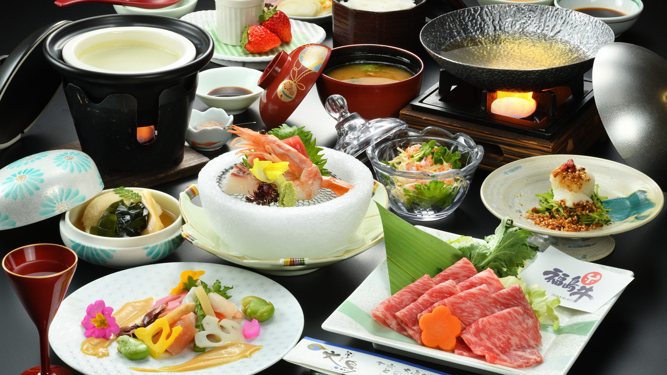 福島牛サーロインしゃぶしゃぶ膳(2026年3月～5月)