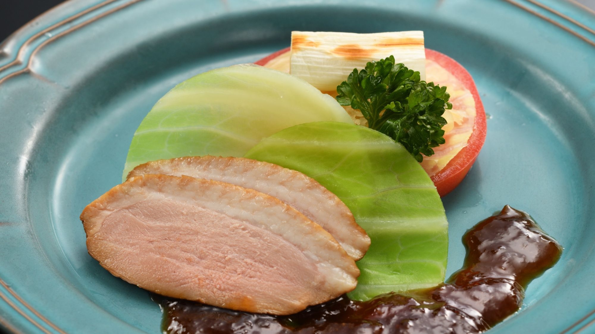 【メインの福島ブランド肉が２倍！】旨！甘！さっぱり麓山高原豚の満喫まんぷくプラン♪1泊2食付き