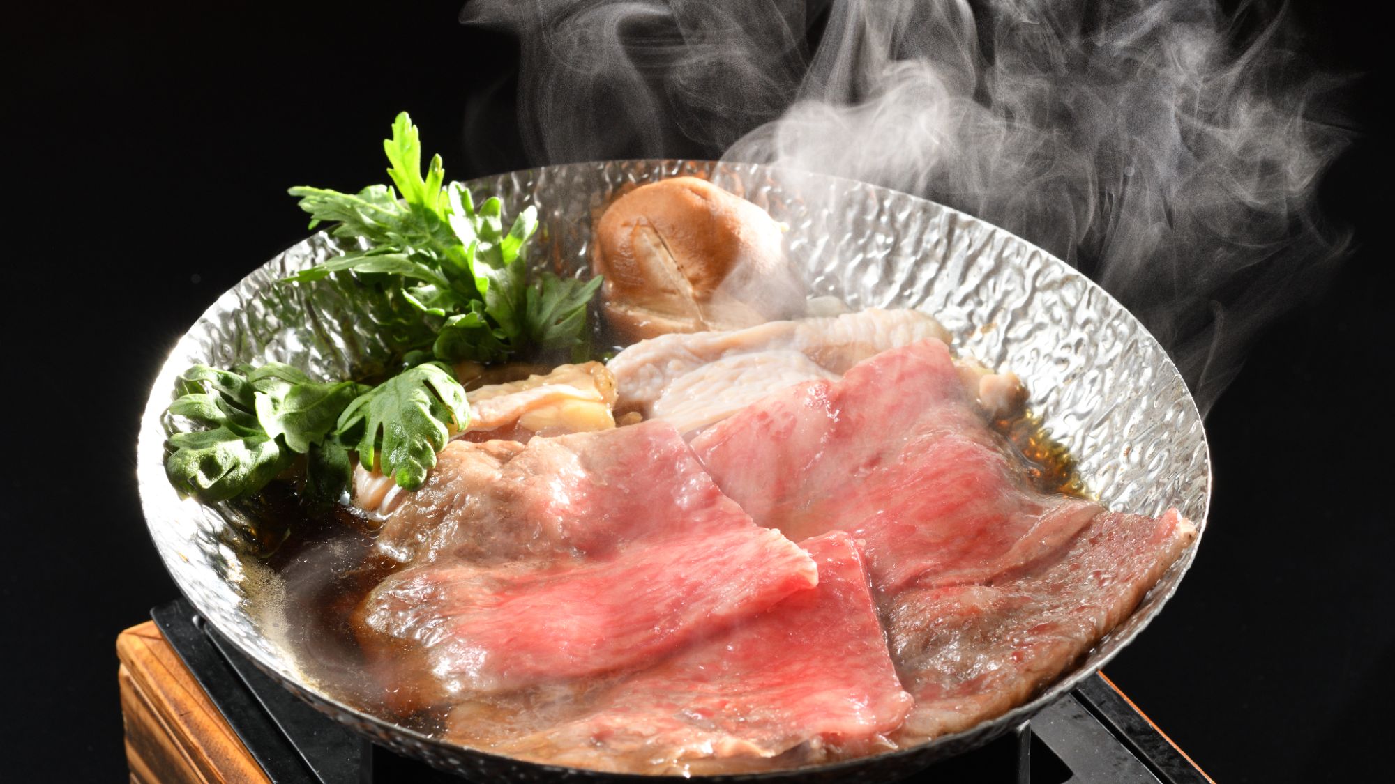 福島牛と川俣しゃも すき鍋(彩の膳)(2025年10月～2026年2月)