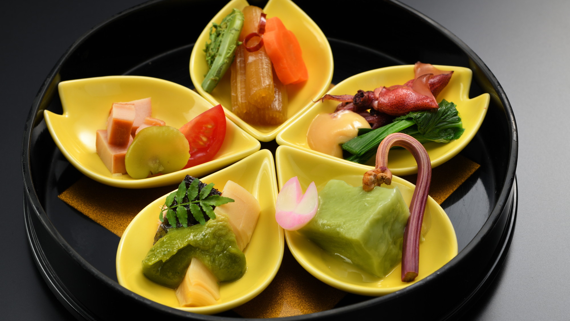 前菜盛り合わせ(美味・彩・舞の膳)(2025年2月～5月)