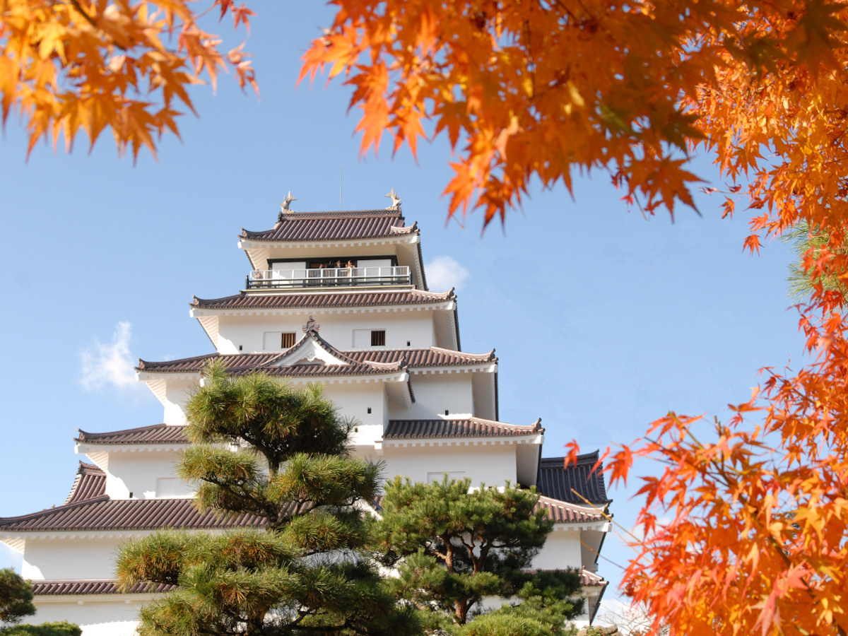 鶴ヶ城　紅葉