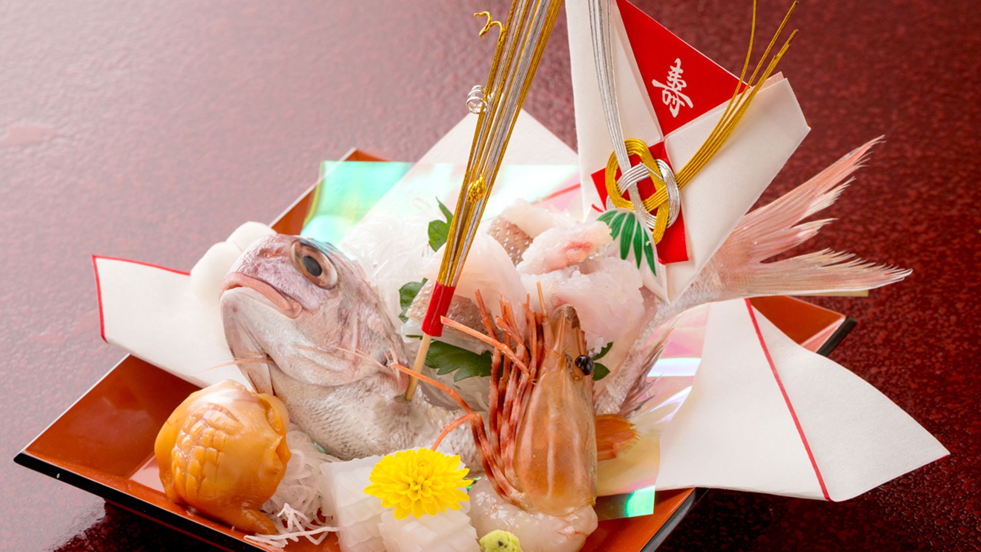 【長寿のお祝い・ご祝宴】目出鯛懐石で人生の節目を祝う＜夕食会場 『料亭』確約＞