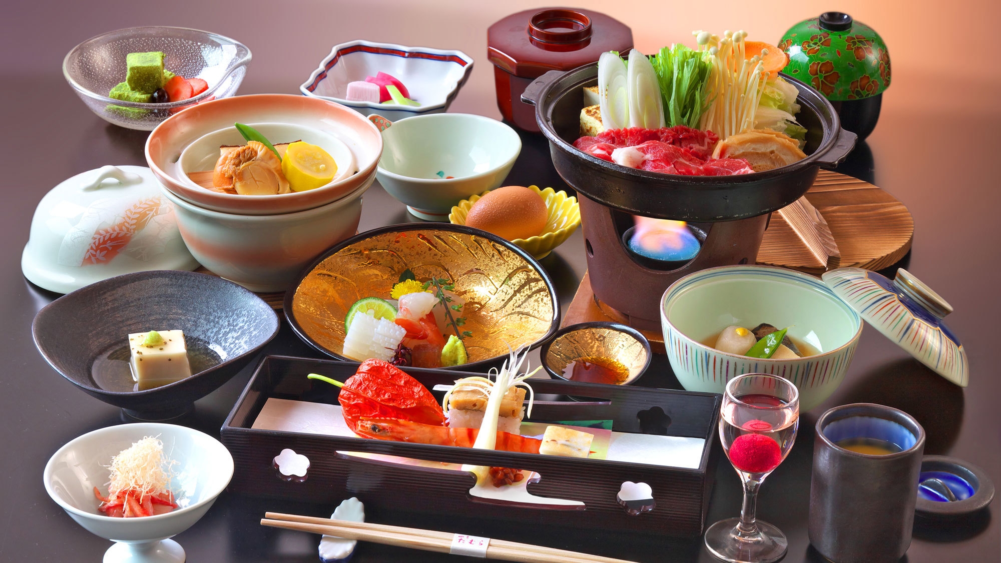 【迎春記念プラン】2200円OFF！新年最初の至福に浸る〜ご夕食は華懐石＜夕食会場お任せ＞ 