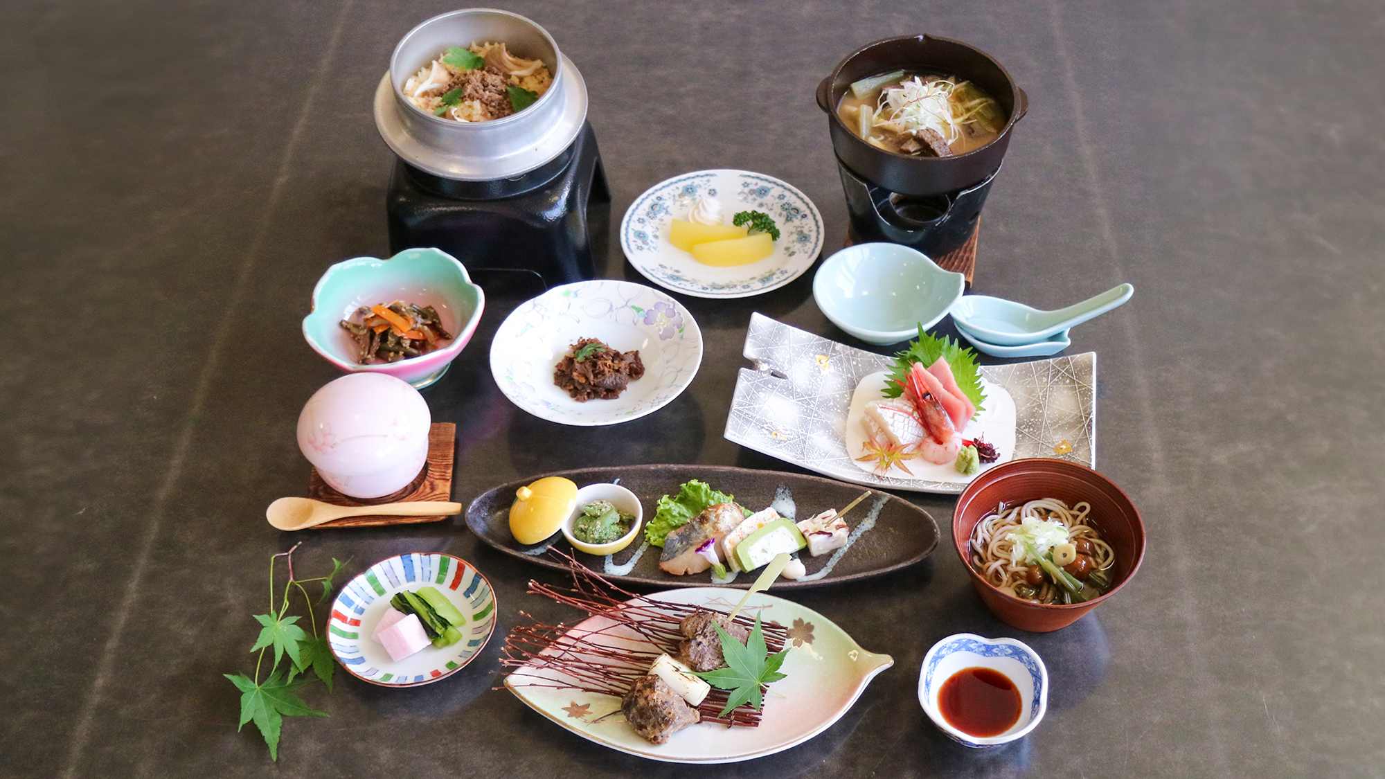 ＃ジビエ御膳　※イメージ画像です。